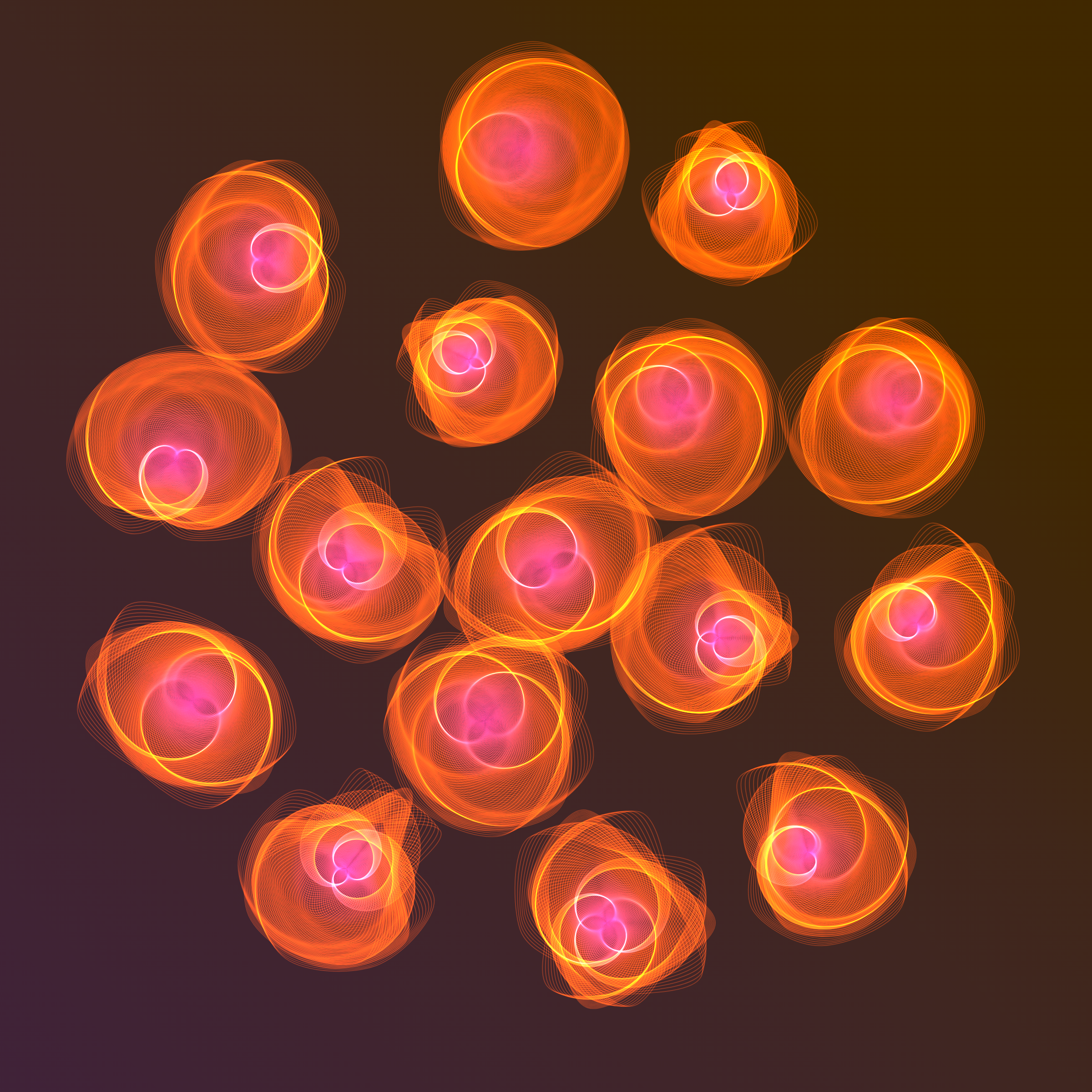 Art Blocks - Art Blocks v2 - Flowers #703 - NFT # 116000703