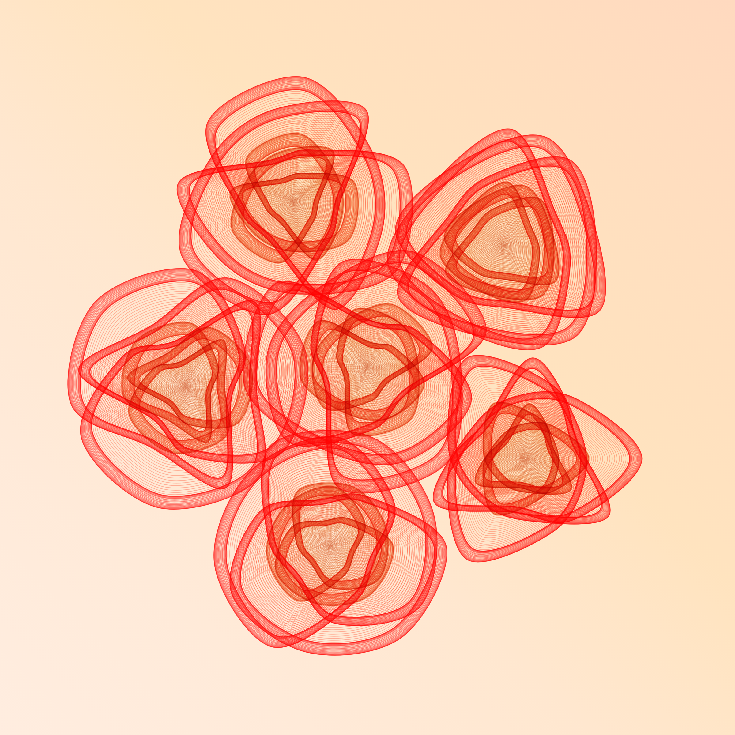 Art Blocks - Art Blocks v2 - Flowers #709 - NFT # 116000709