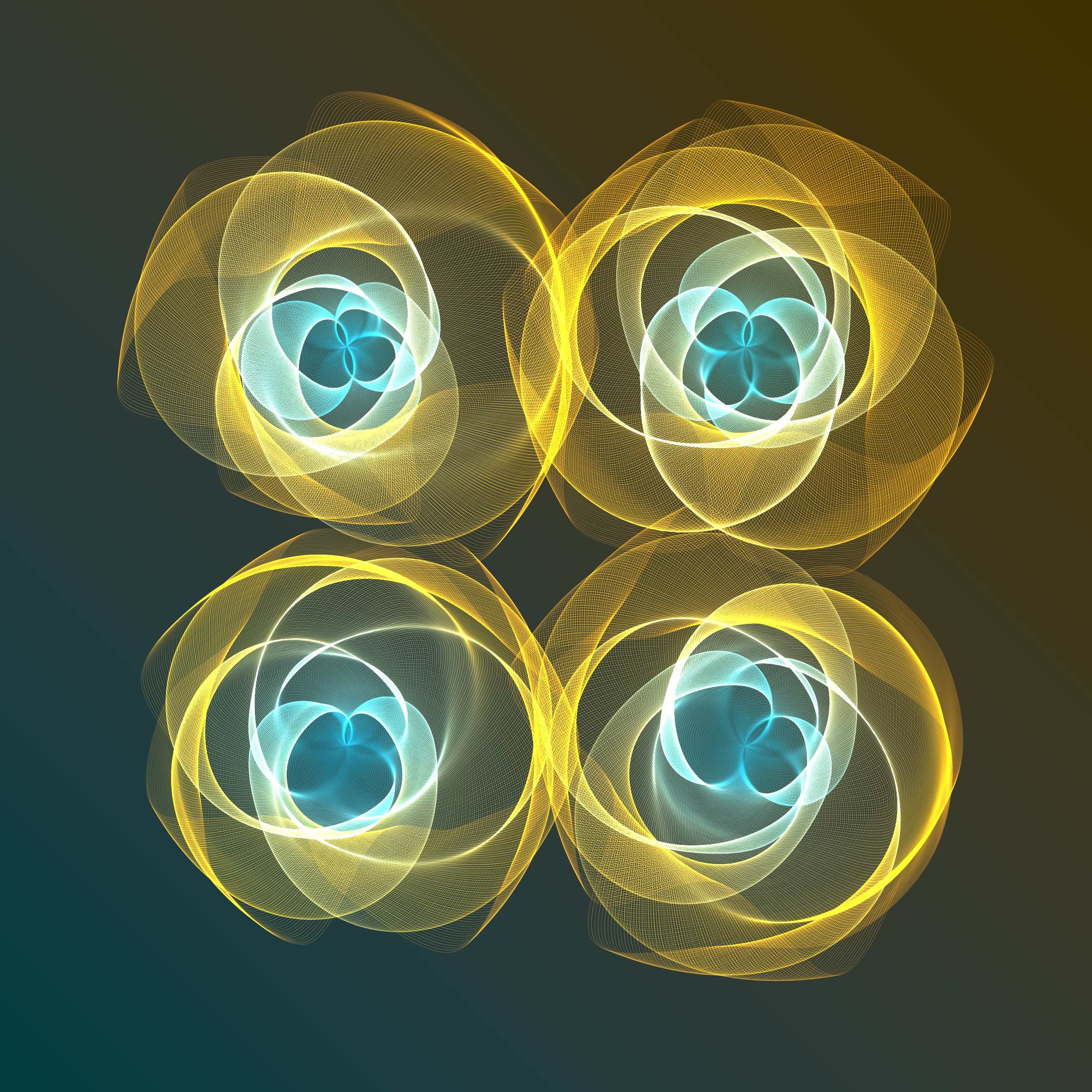 Art Blocks - Art Blocks v2 - Flowers #713 - NFT # 116000713