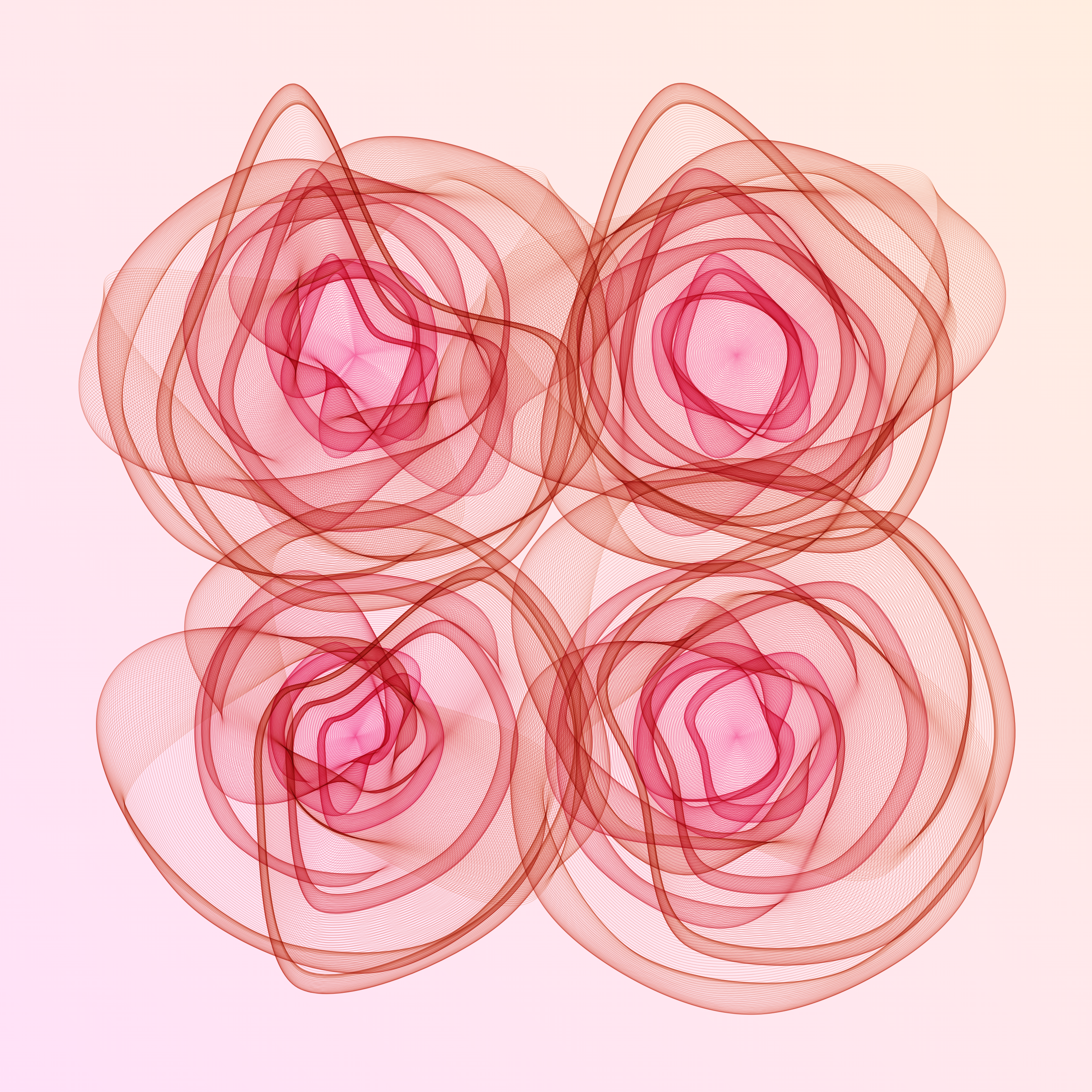 Art Blocks - Art Blocks v2 - Flowers #717 - NFT # 116000717