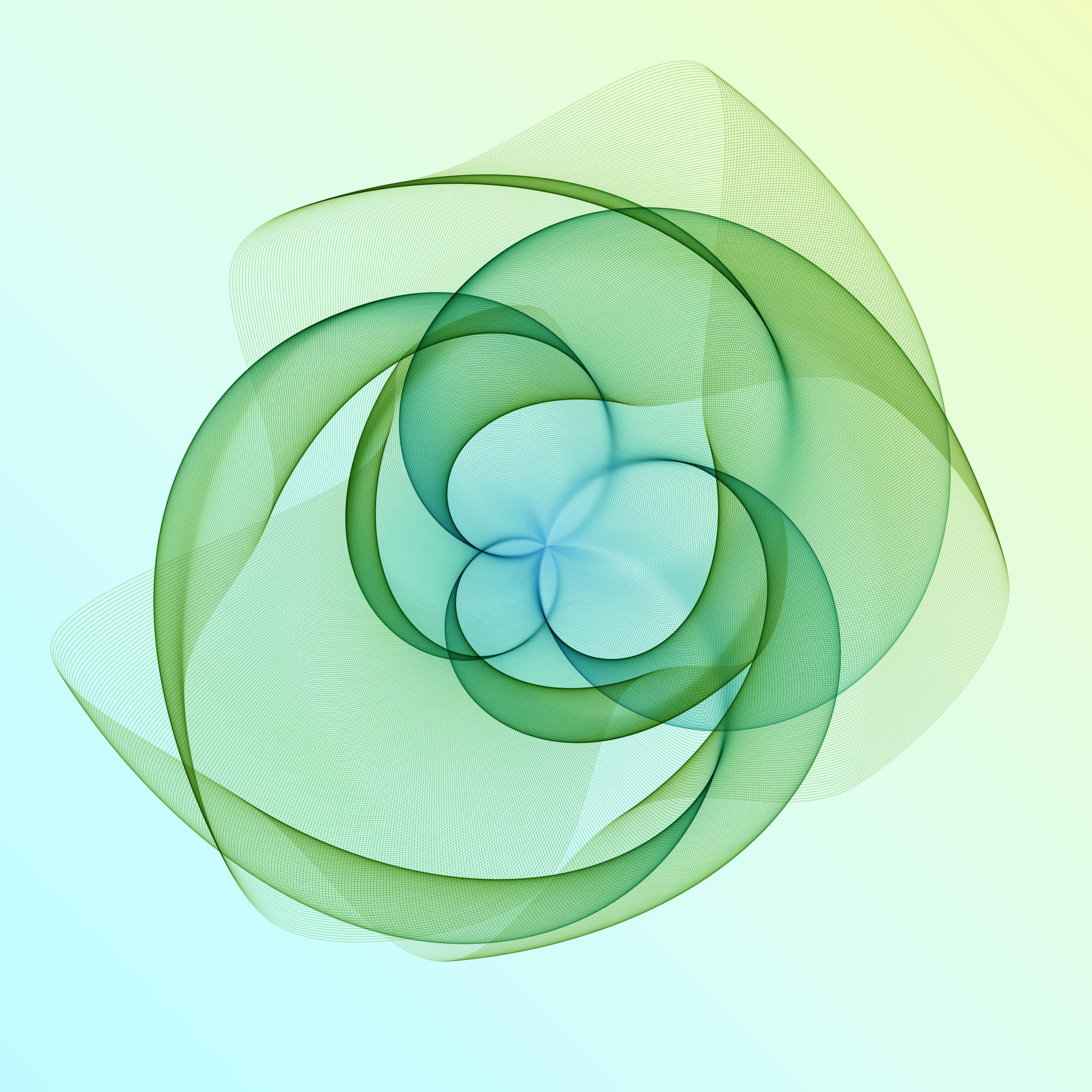 Art Blocks - Art Blocks v2 - Flowers #718 - NFT # 116000718