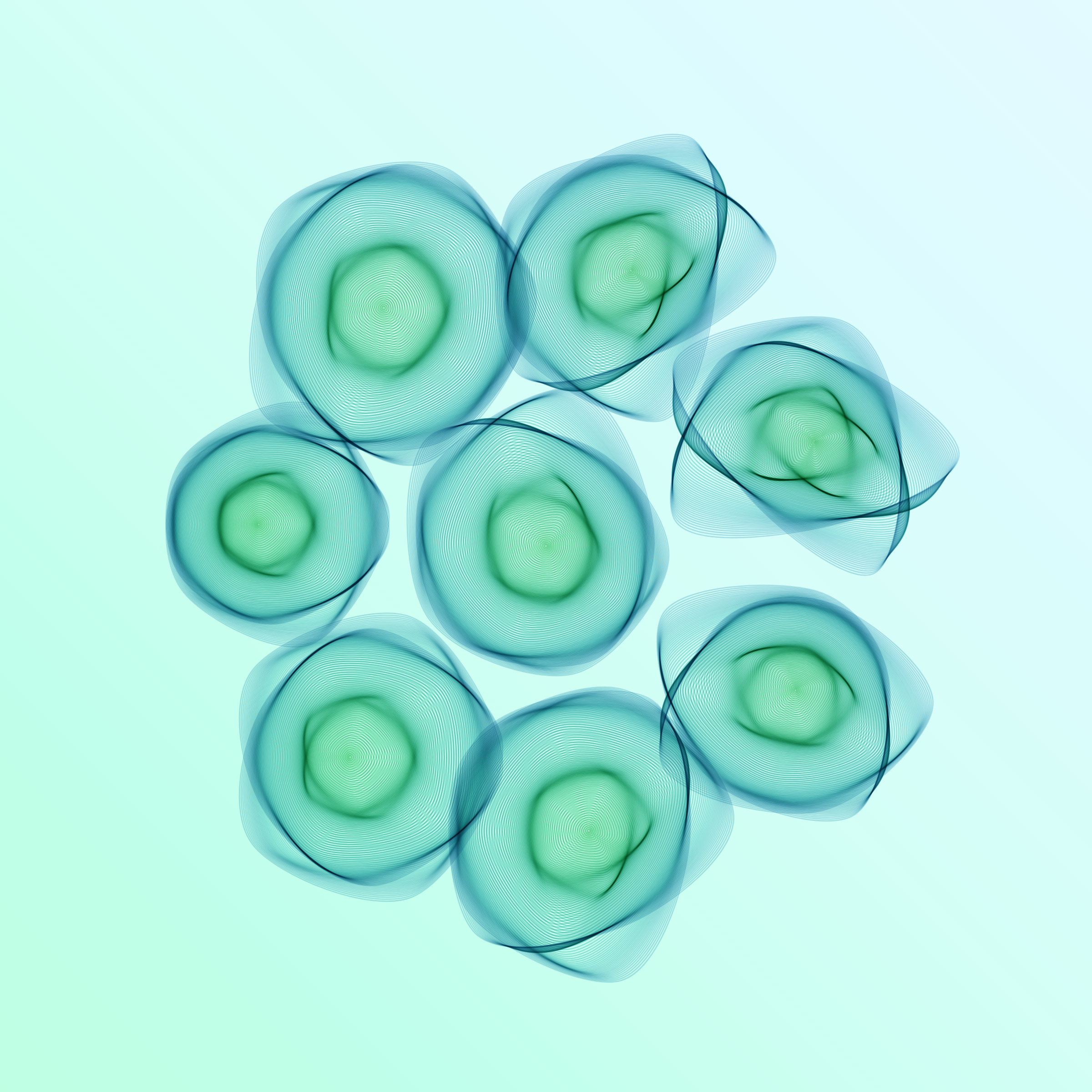 Art Blocks - Art Blocks v2 - Flowers #729 - NFT # 116000729