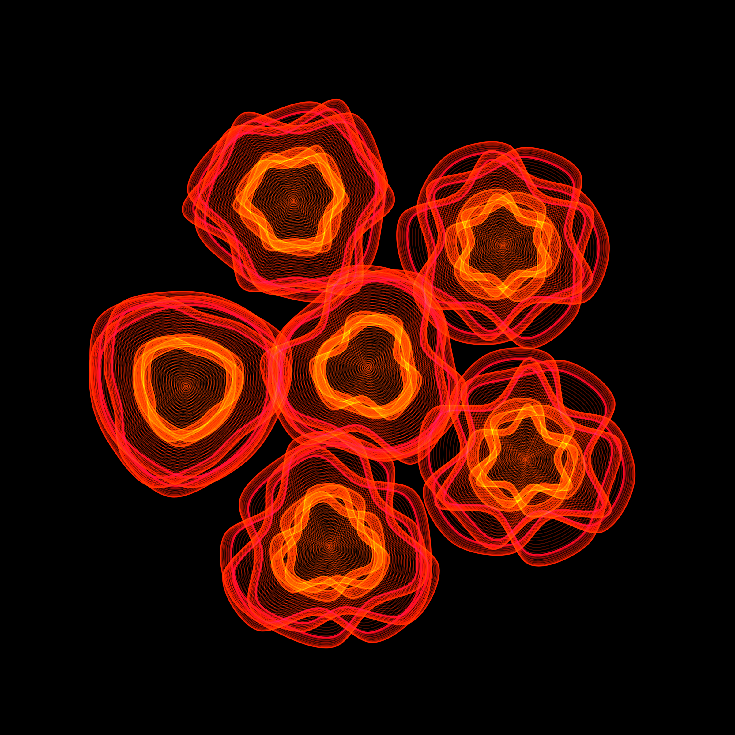 Art Blocks - Art Blocks v2 - Flowers #733 - NFT # 116000733