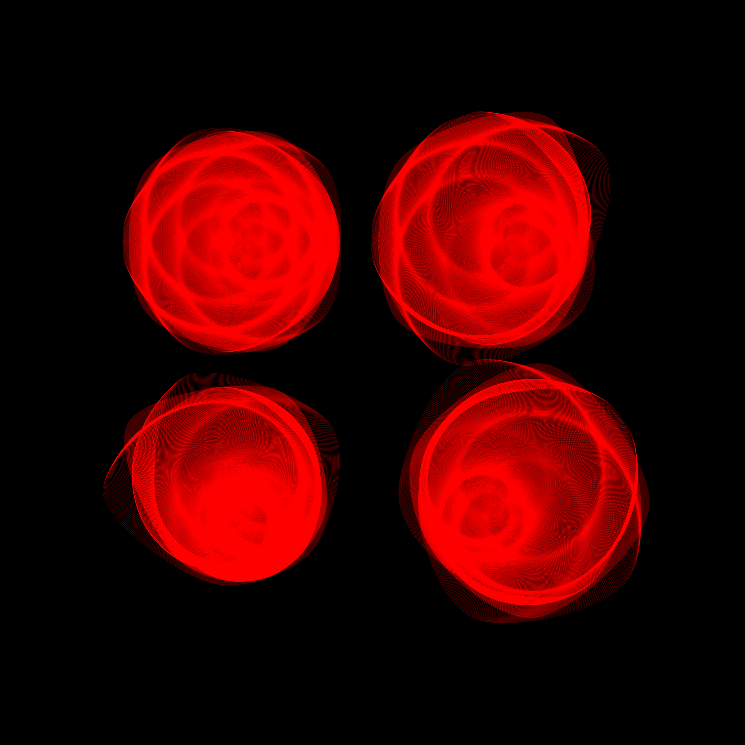 Art Blocks - Art Blocks v2 - Flowers #736 - NFT # 116000736