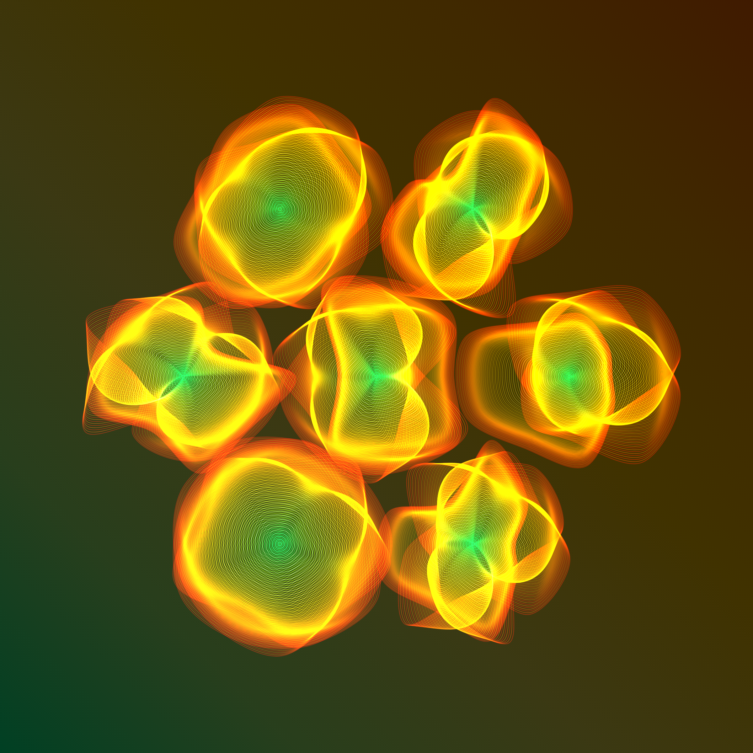 Art Blocks - Art Blocks v2 - Flowers #739 - NFT # 116000739