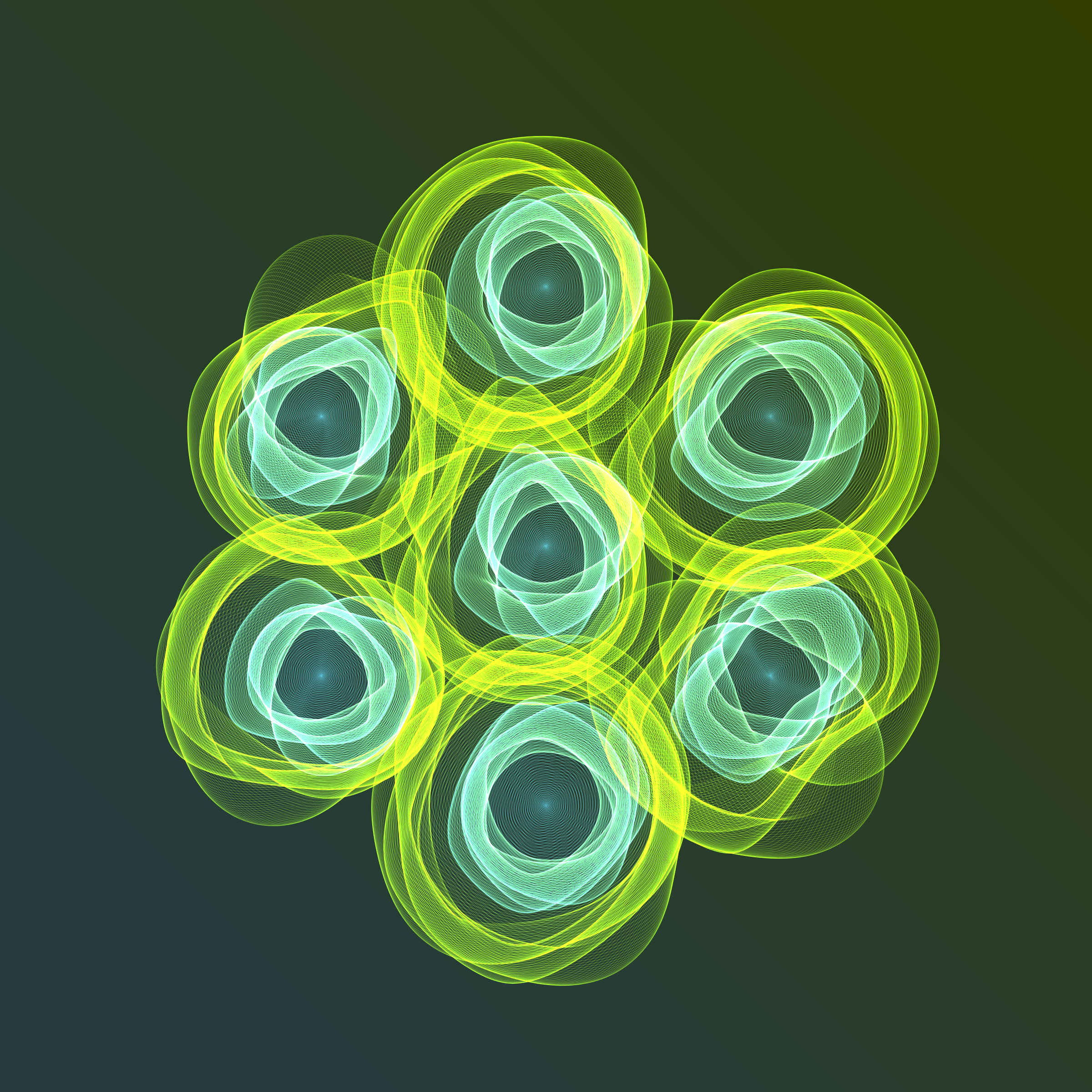 Art Blocks - Art Blocks v2 - Flowers #744 - NFT # 116000744