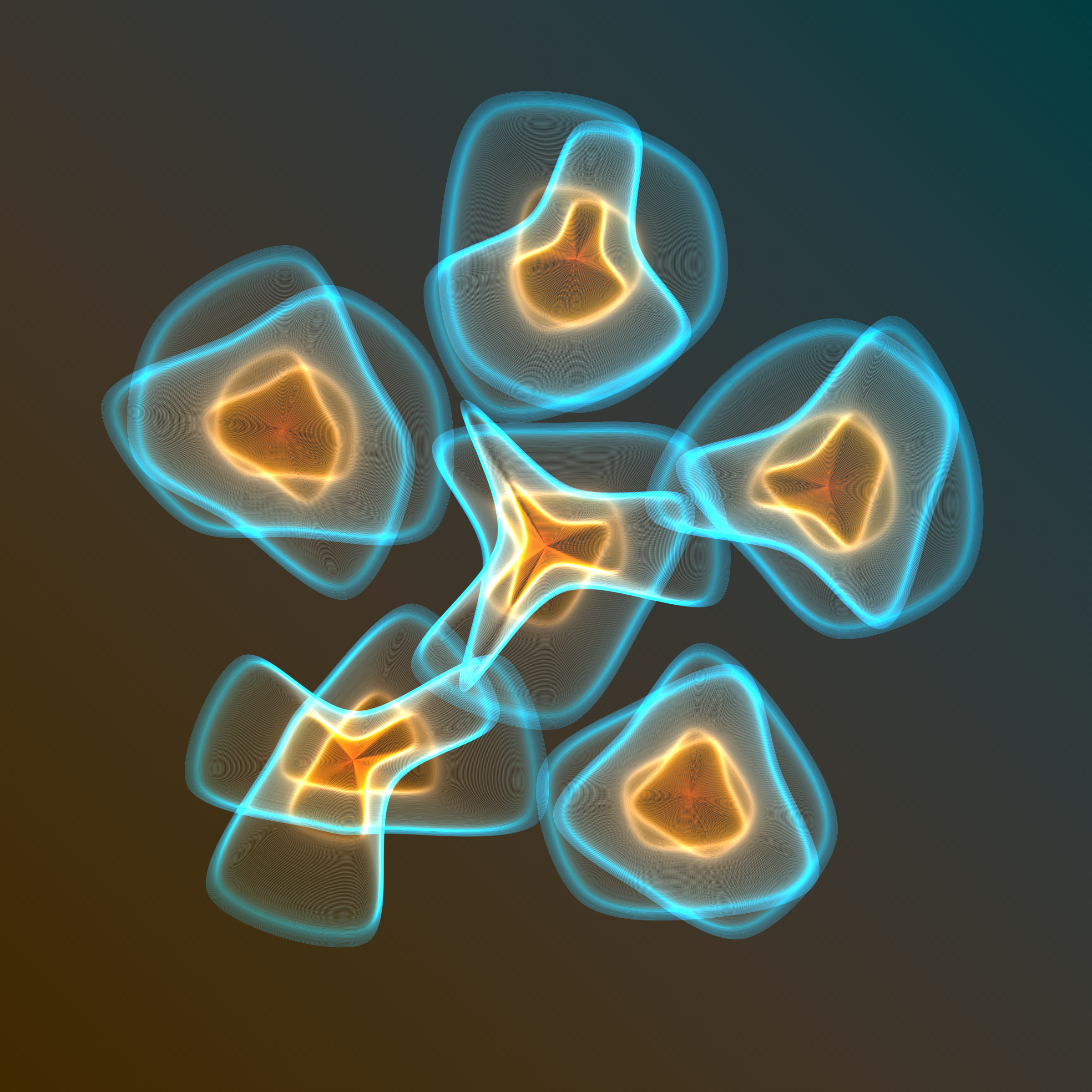 Art Blocks - Art Blocks v2 - Flowers #745 - NFT # 116000745