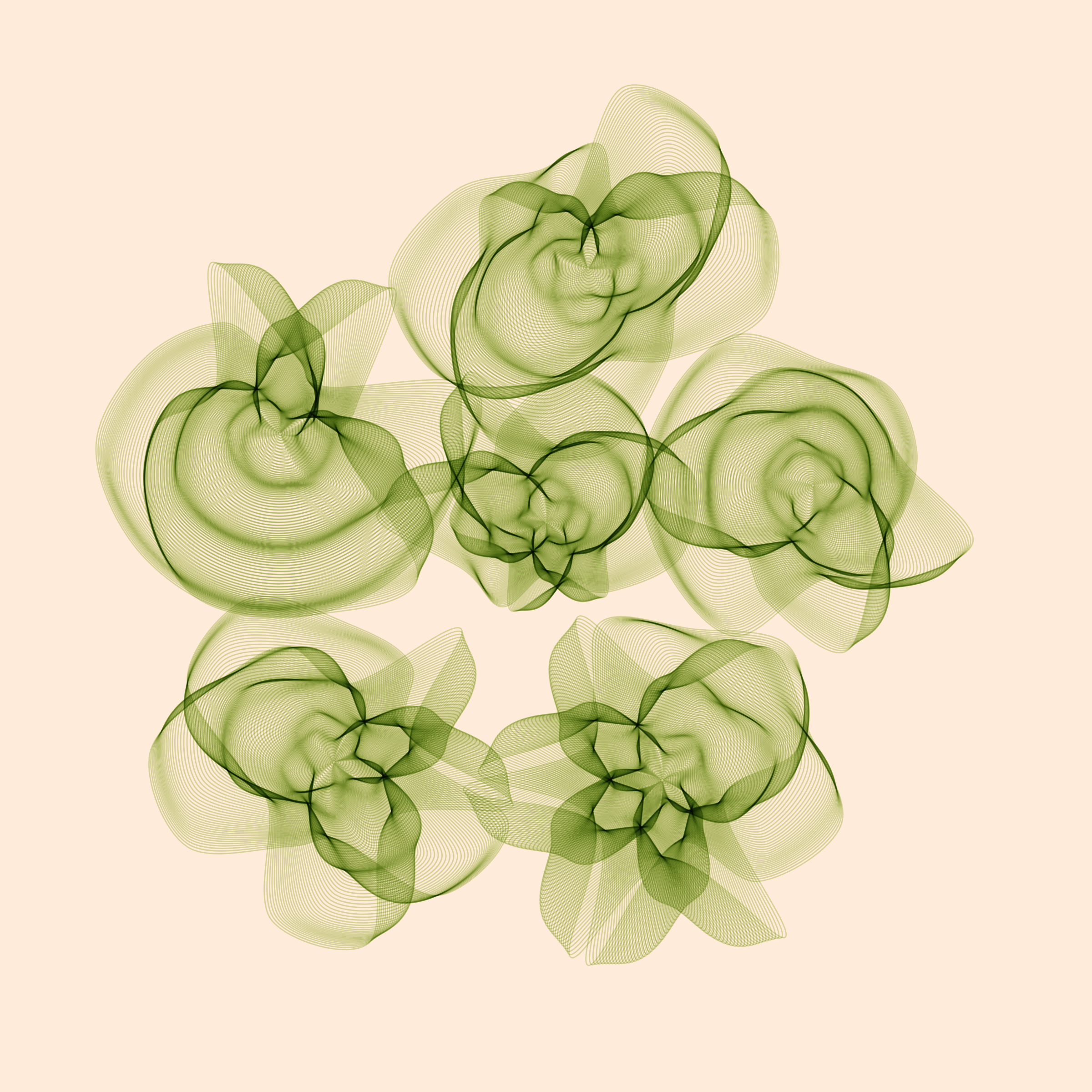 Art Blocks - Art Blocks v2 - Flowers #750 - NFT # 116000750