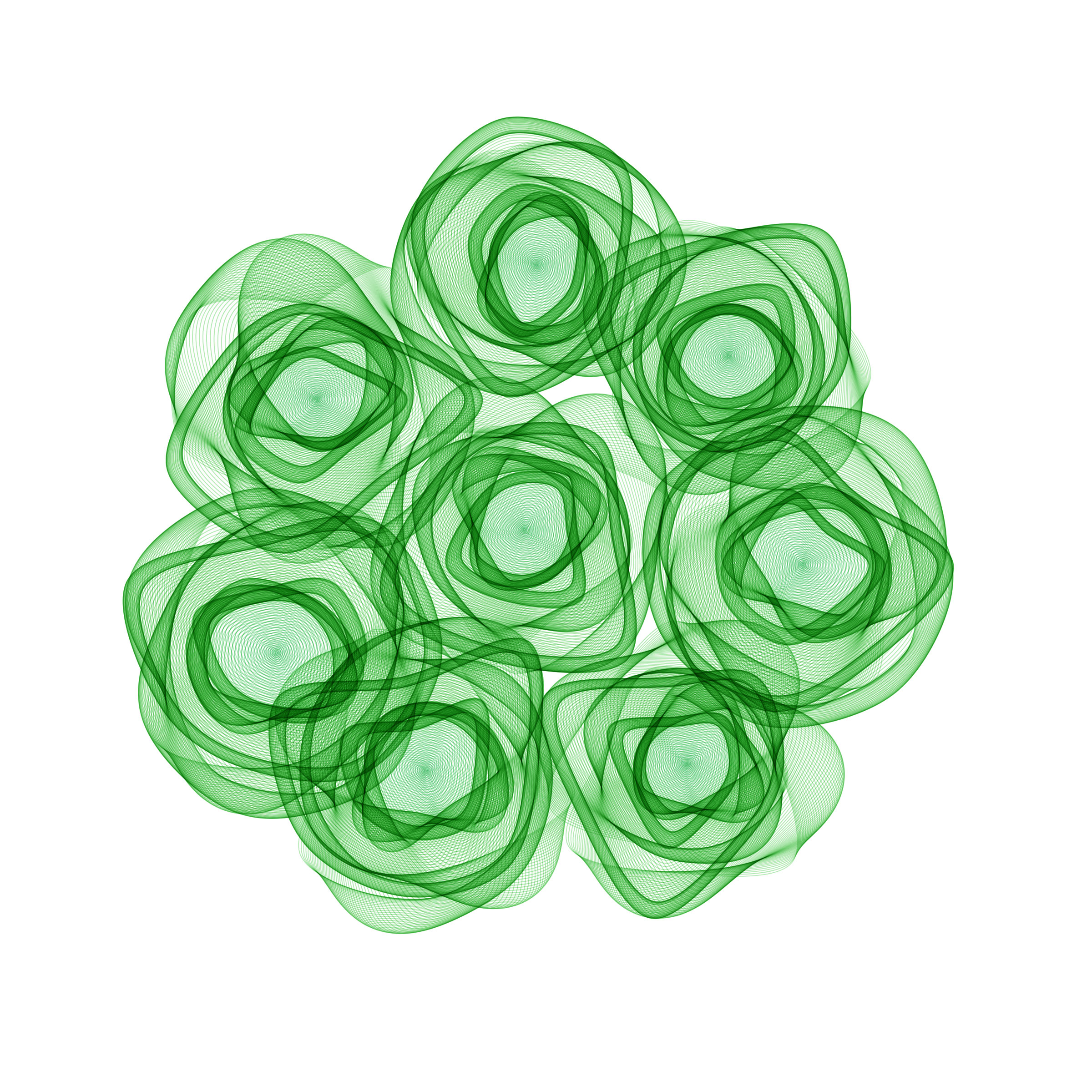 Art Blocks - Art Blocks v2 - Flowers #752 - NFT # 116000752