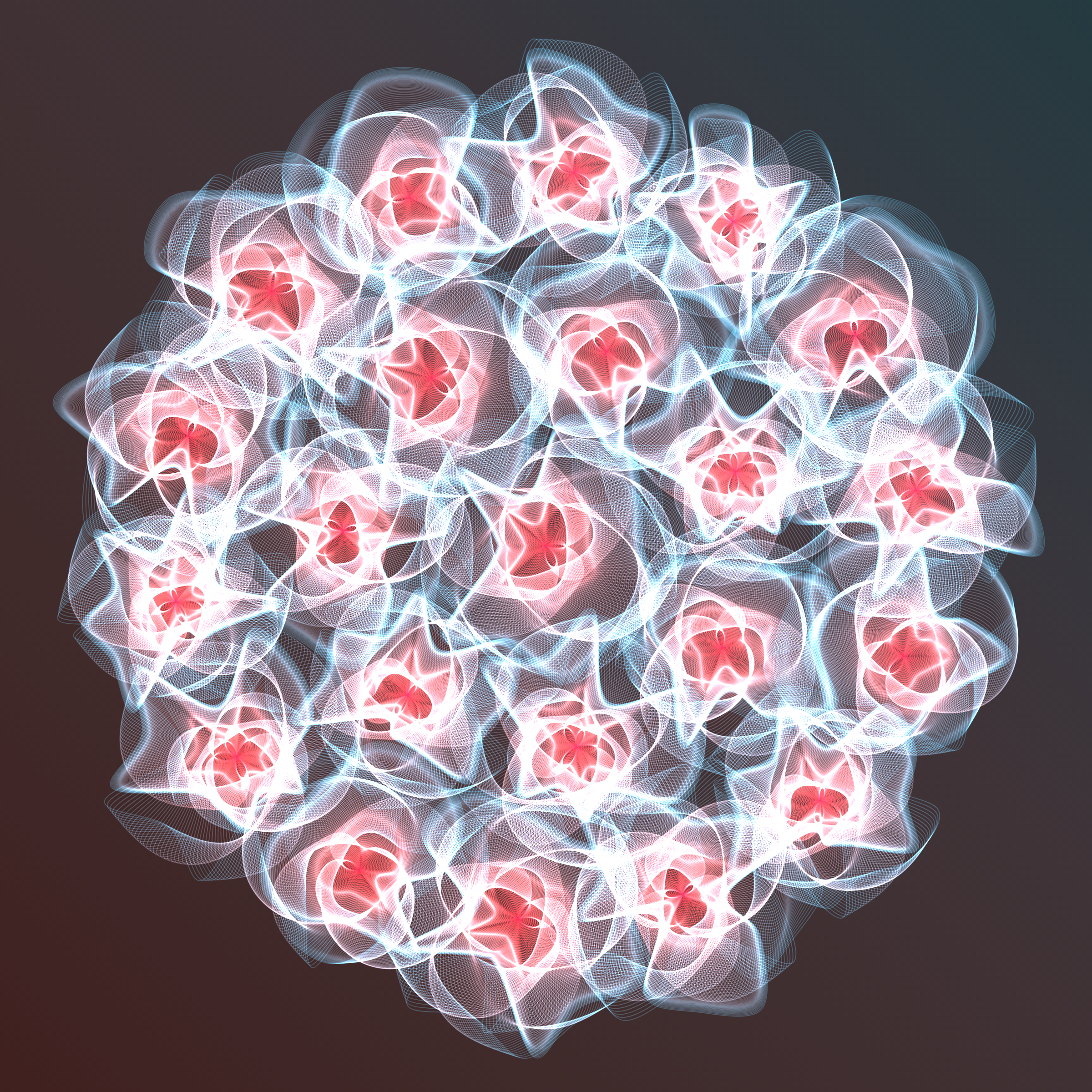 Art Blocks - Art Blocks v2 - Flowers #753 - NFT # 116000753