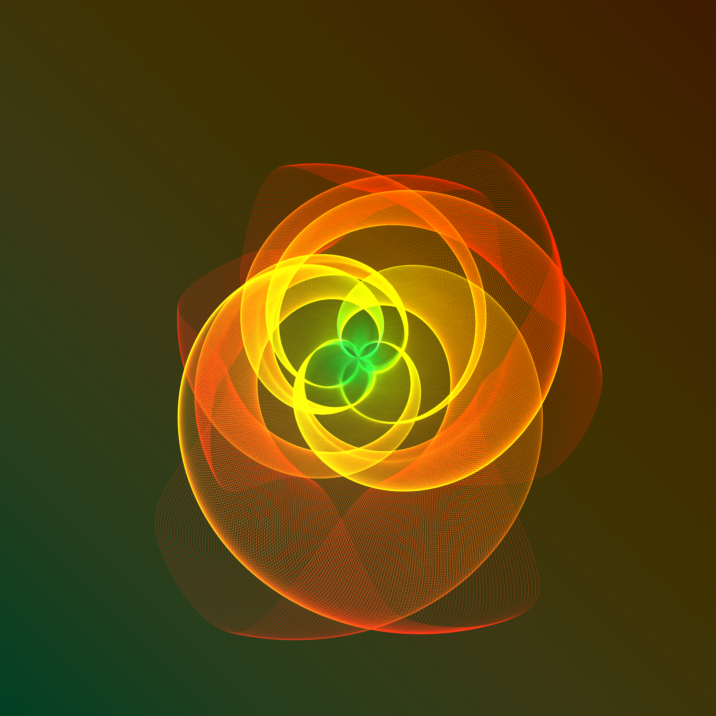 Art Blocks - Art Blocks v2 - Flowers #754 - NFT # 116000754