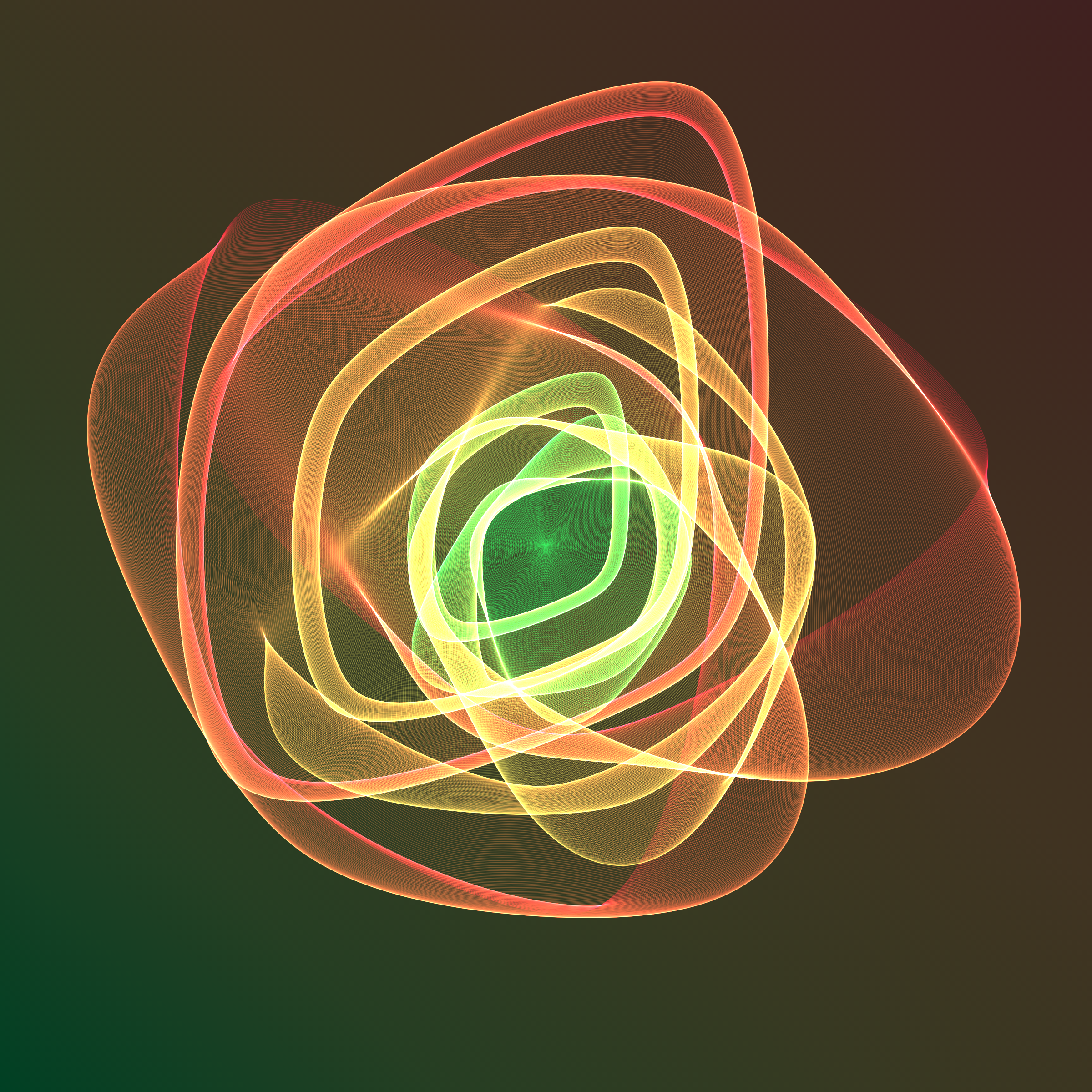 Art Blocks - Art Blocks v2 - Flowers #755 - NFT # 116000755