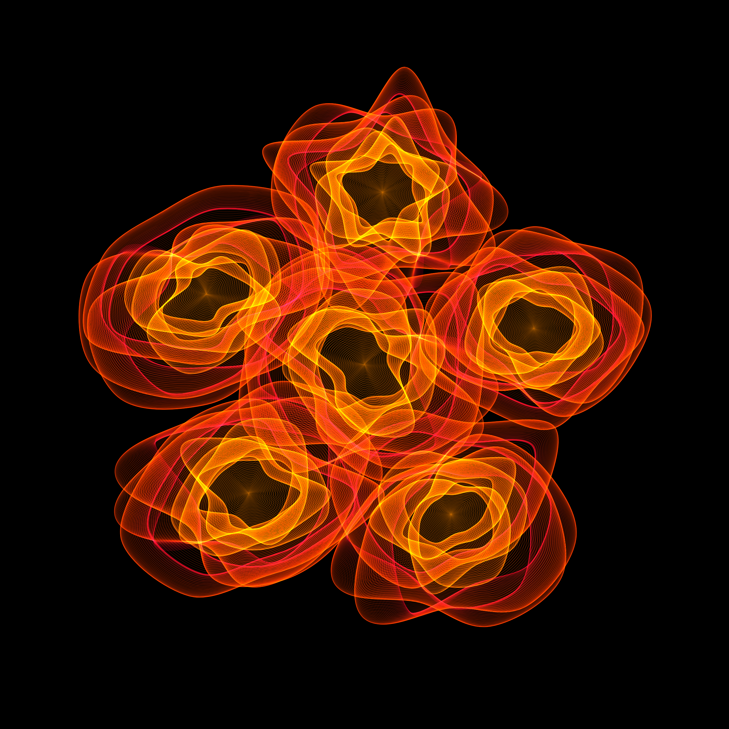 Art Blocks - Art Blocks v2 - Flowers #764 - NFT # 116000764