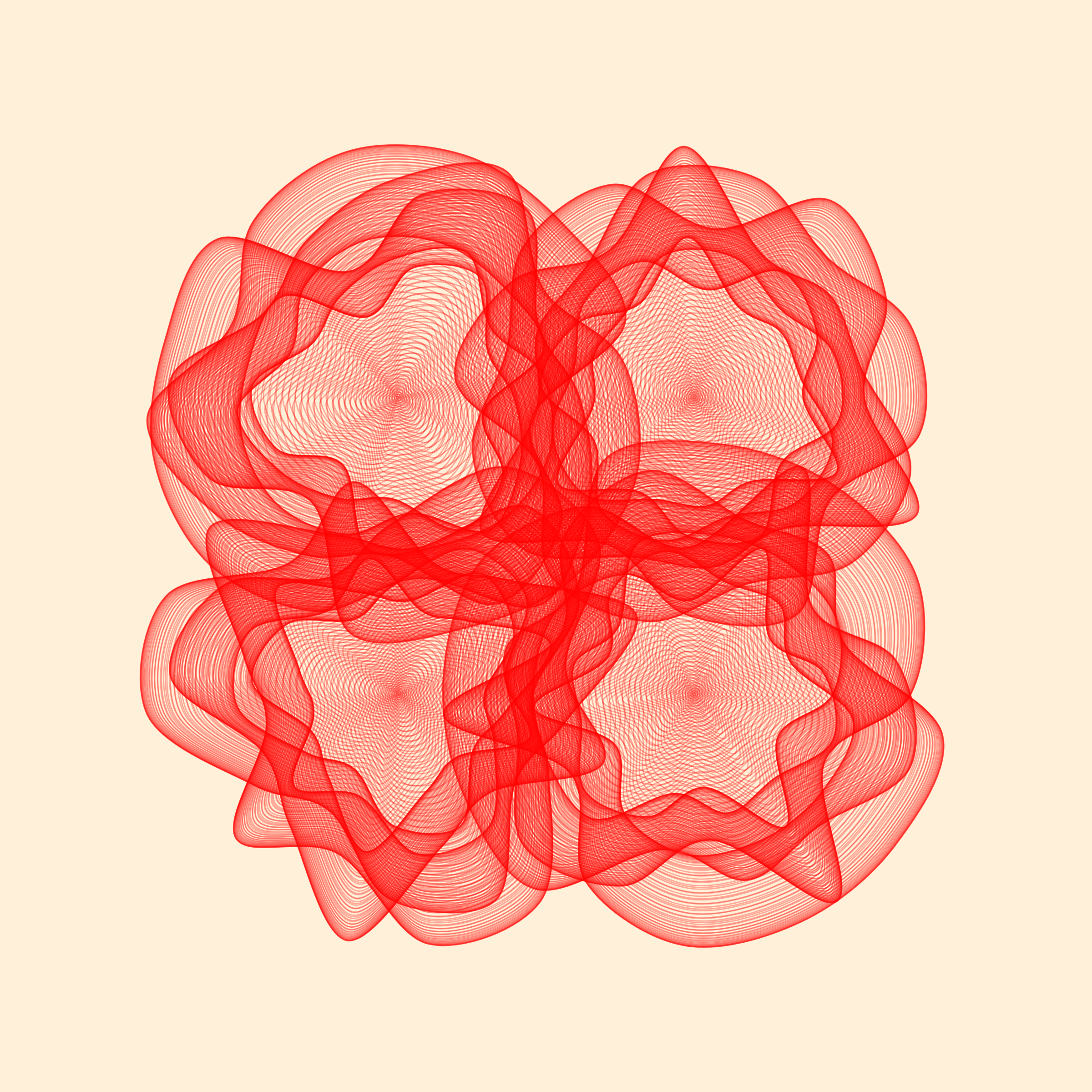 Art Blocks - Art Blocks v2 - Flowers #768 - NFT # 116000768