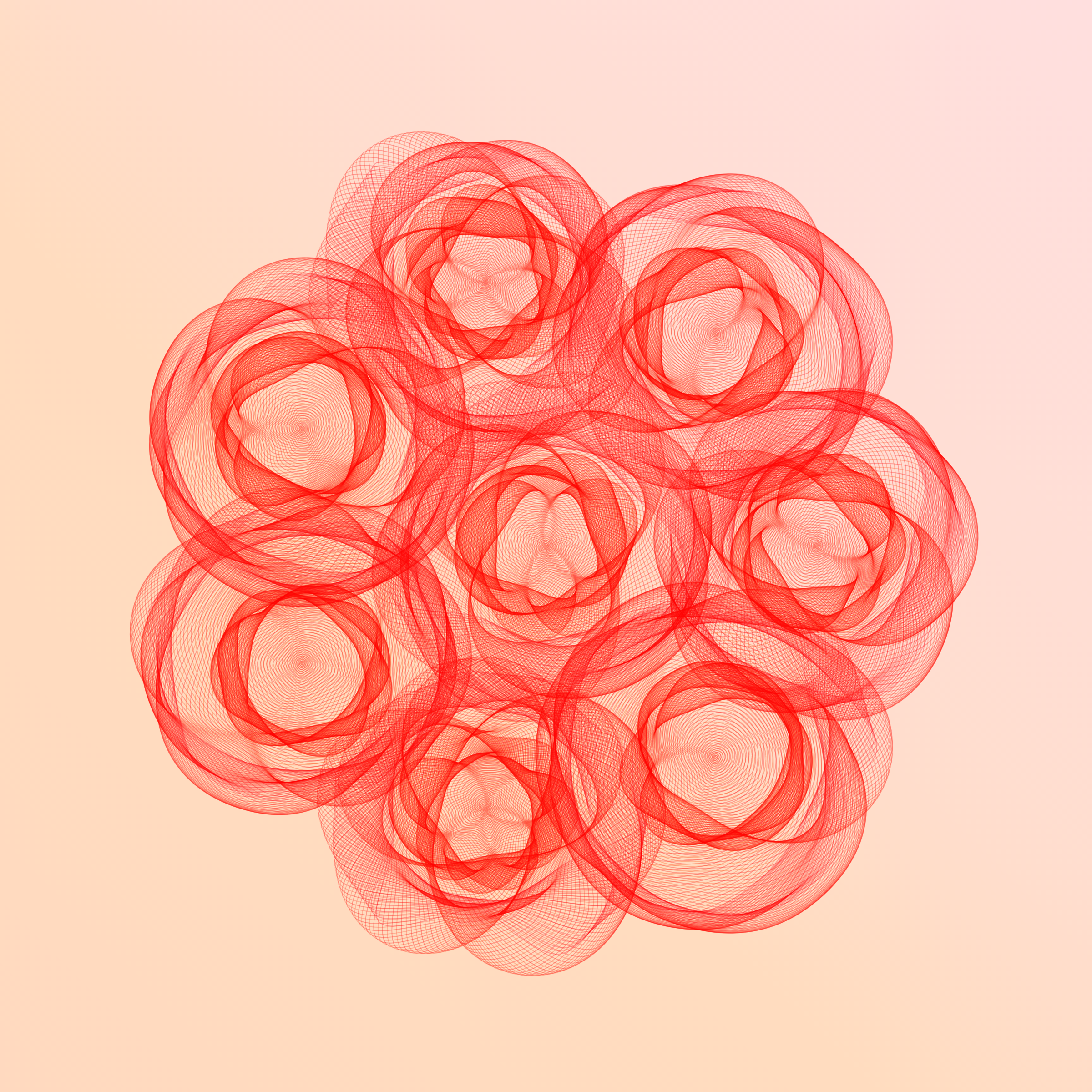 Art Blocks - Art Blocks v2 - Flowers #774 - NFT # 116000774