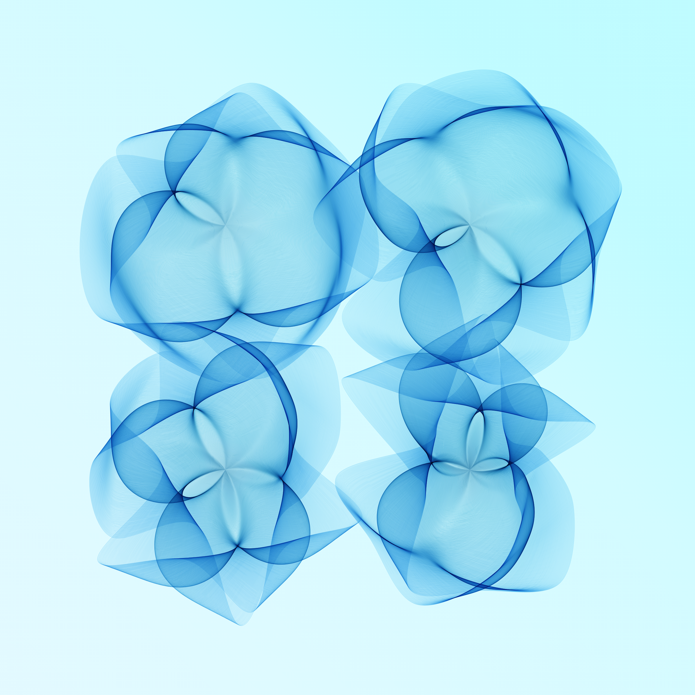 Art Blocks - Art Blocks v2 - Flowers #776 - NFT # 116000776