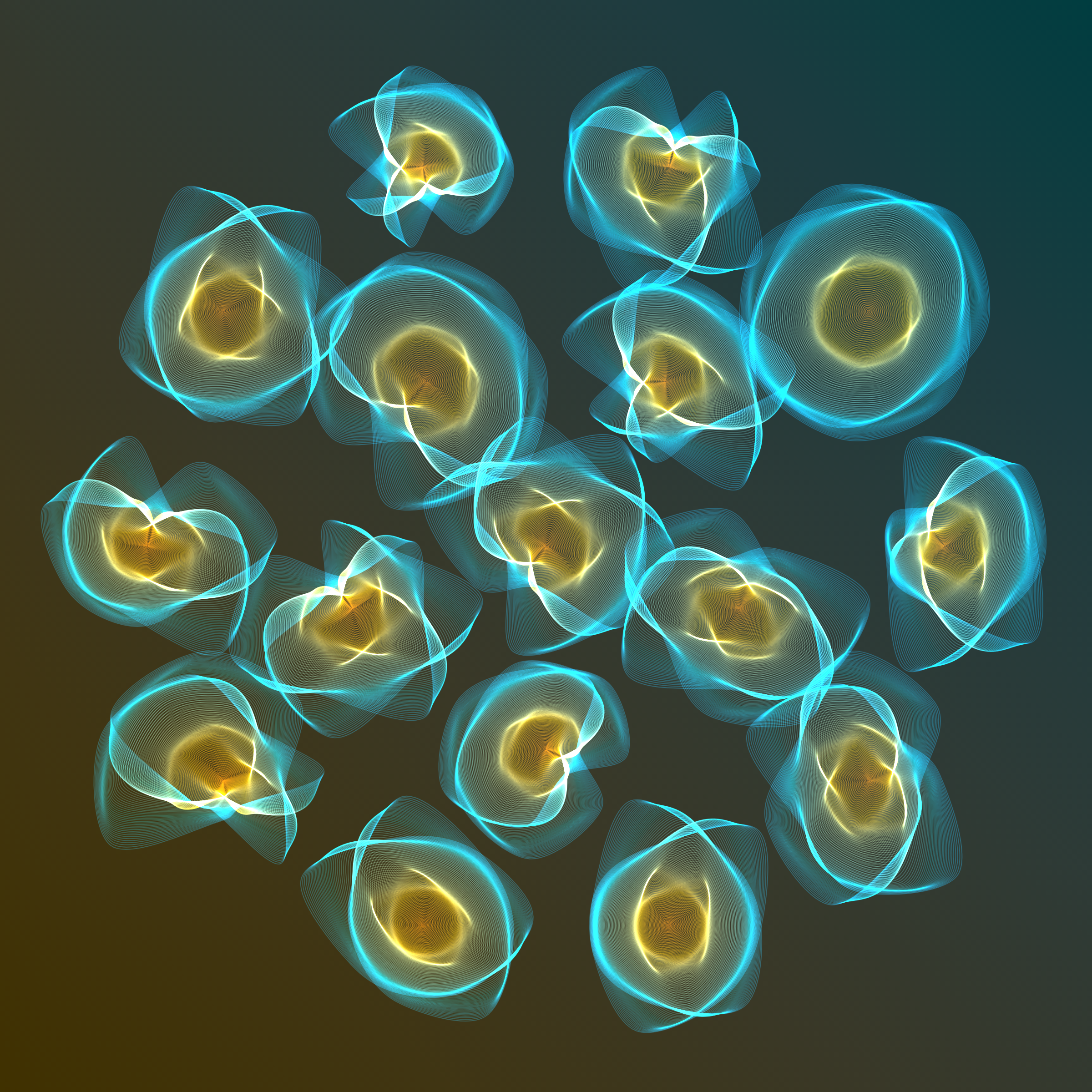 Art Blocks - Art Blocks v2 - Flowers #780 - NFT # 116000780