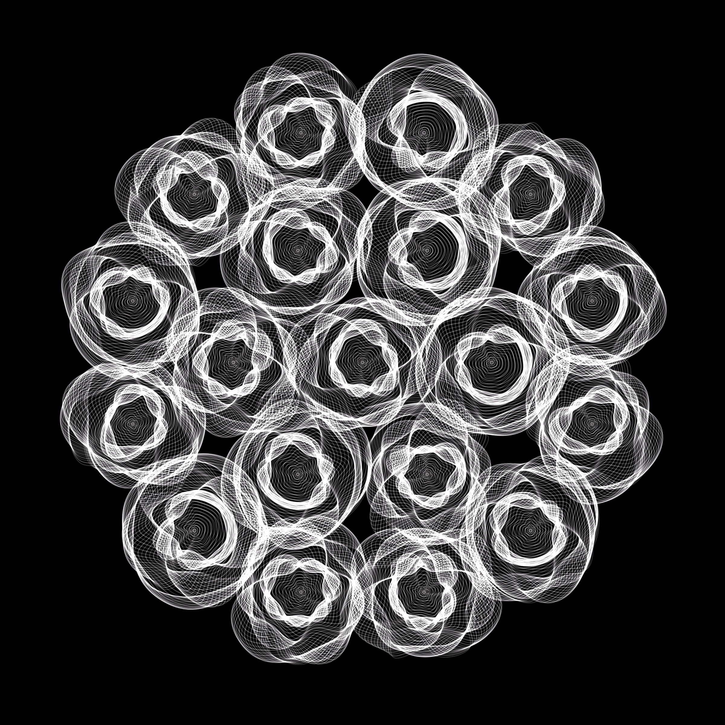 Art Blocks - Art Blocks v2 - Flowers #784 - NFT # 116000784