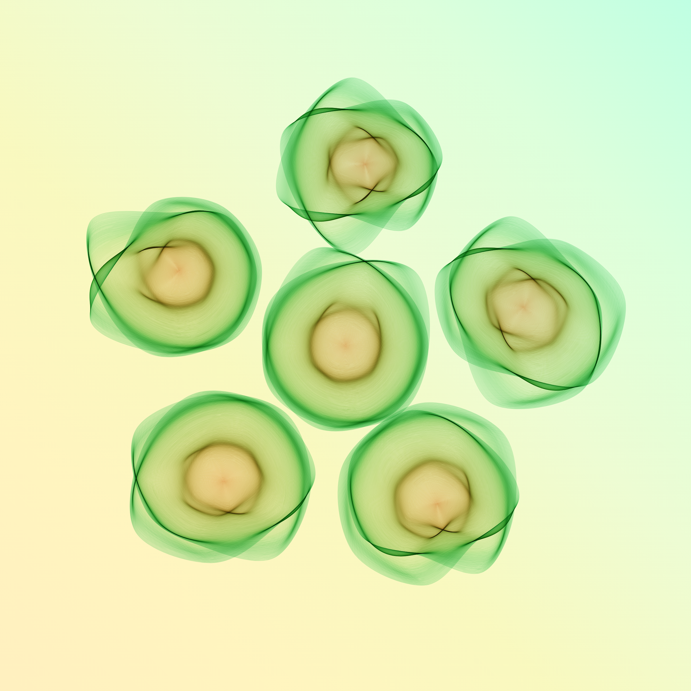 Art Blocks - Art Blocks v2 - Flowers #786 - NFT # 116000786