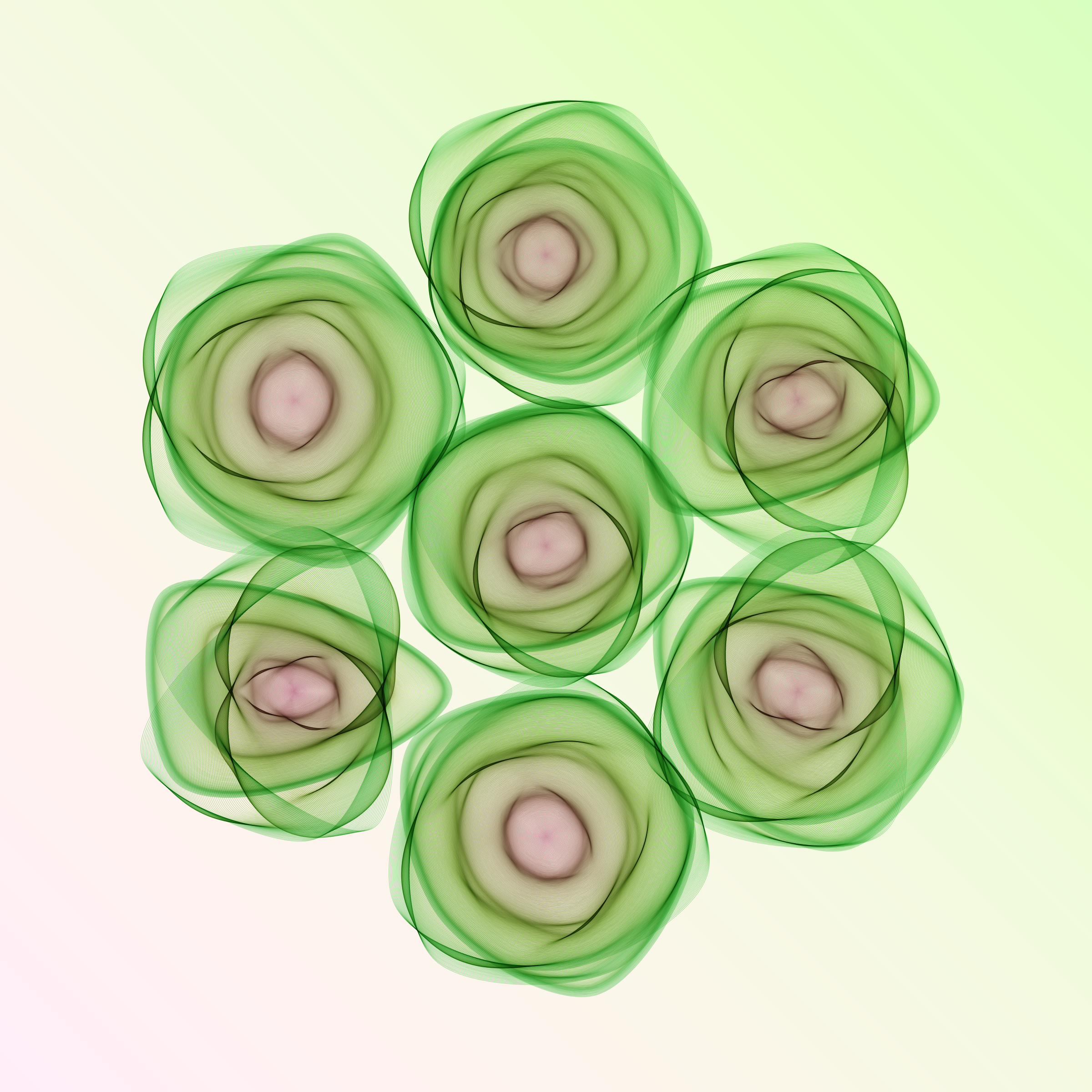 Art Blocks - Art Blocks v2 - Flowers #797 - NFT # 116000797