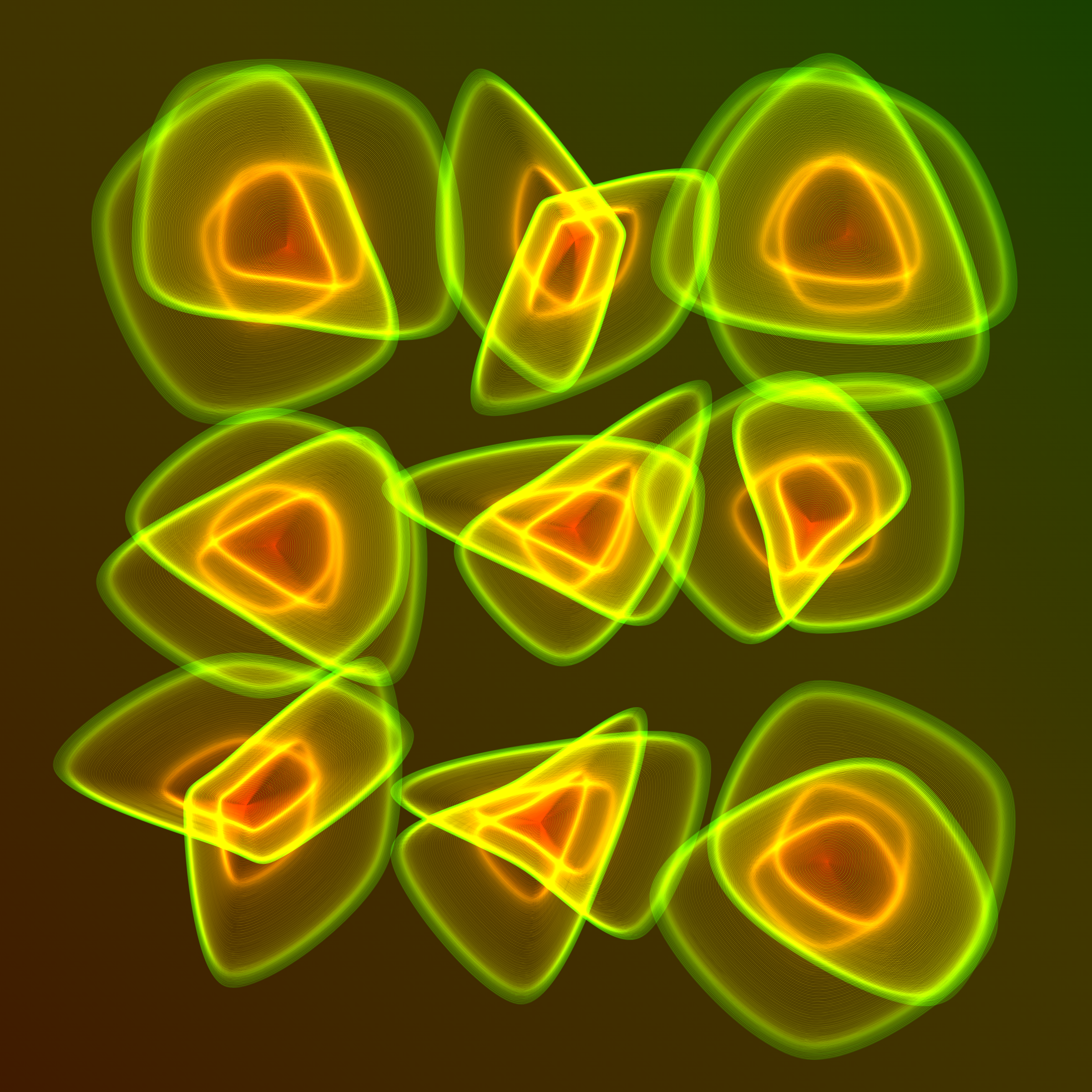 Art Blocks - Art Blocks v2 - Flowers #805 - NFT # 116000805