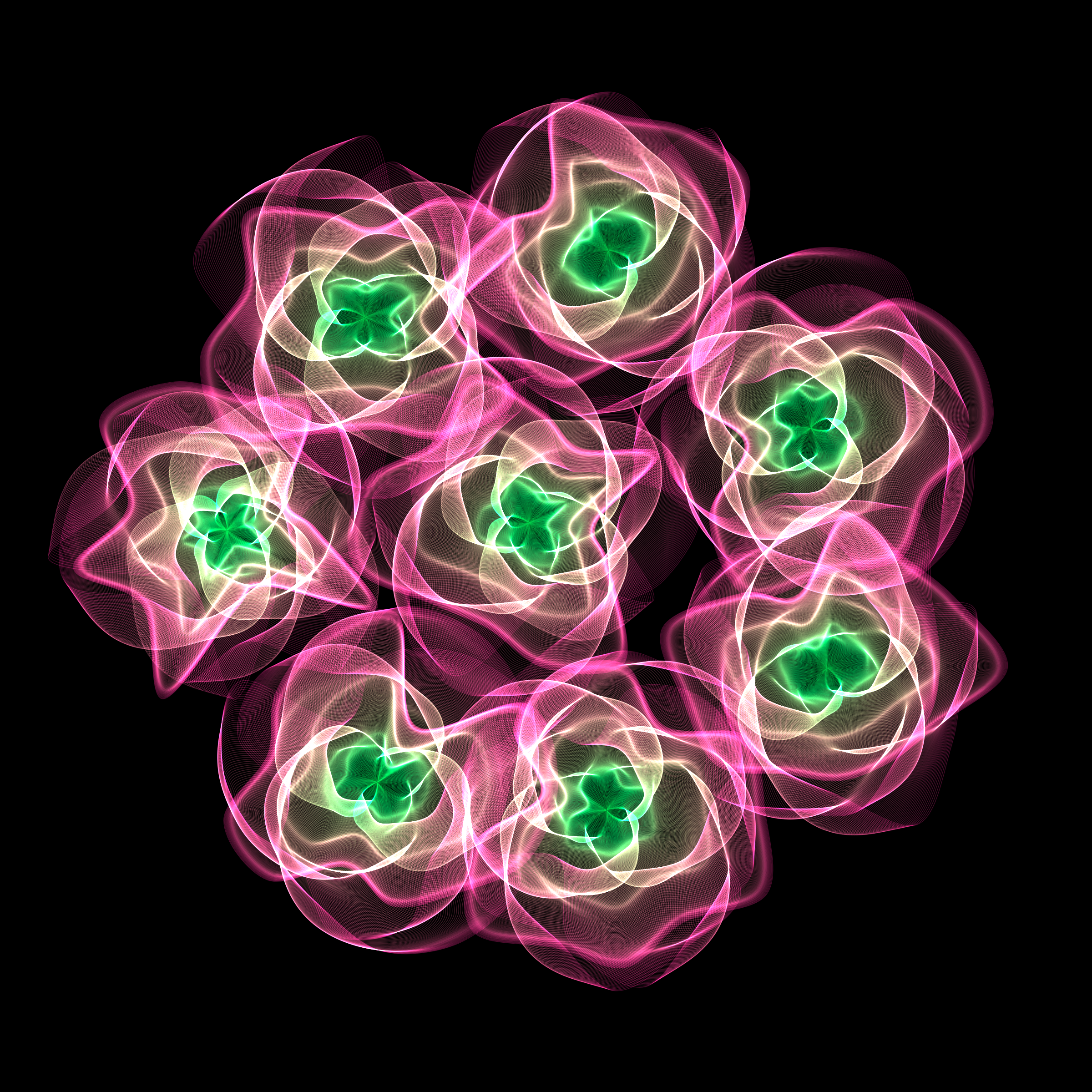 Art Blocks - Art Blocks v2 - Flowers #806 - NFT # 116000806