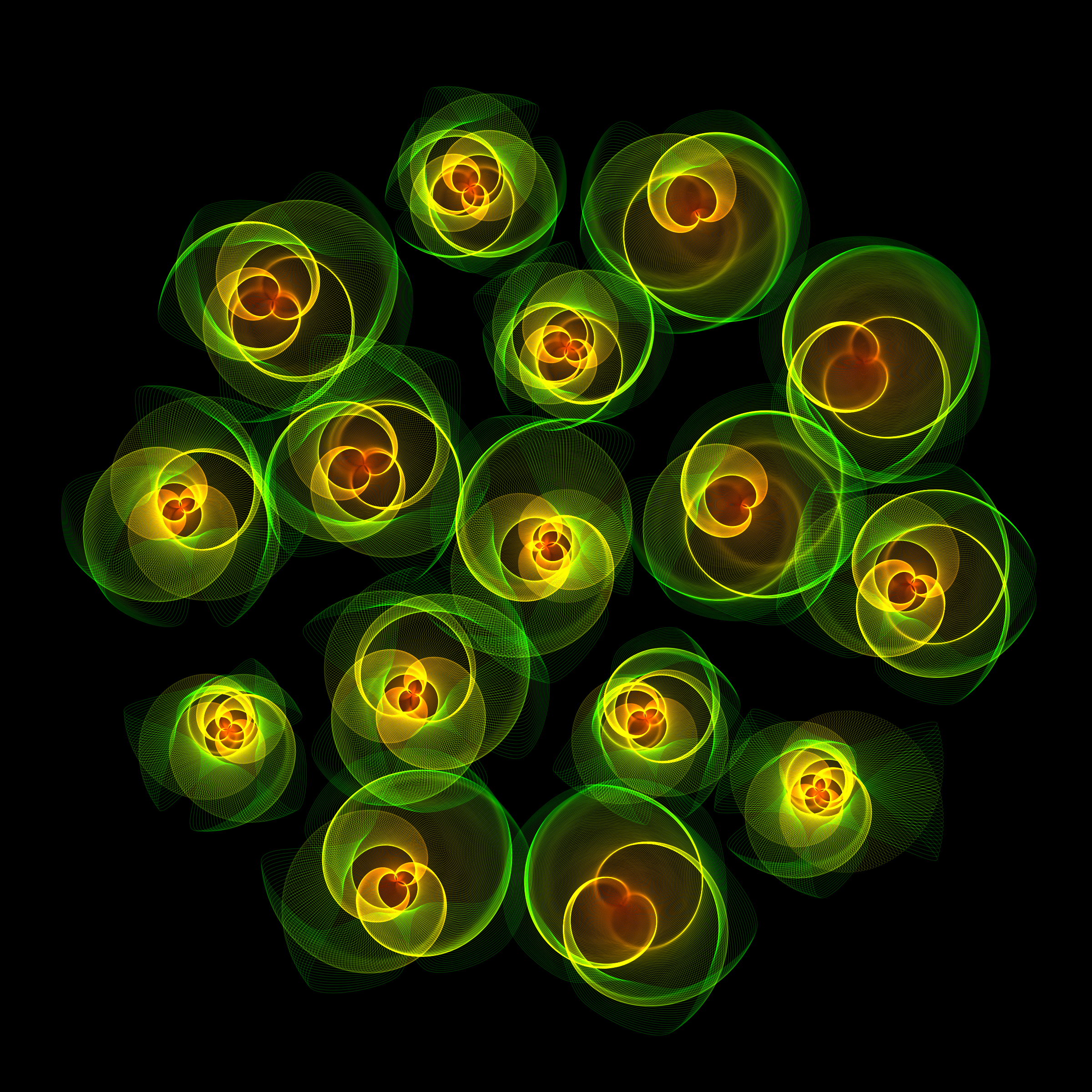 Art Blocks - Art Blocks v2 - Flowers #814 - NFT # 116000814