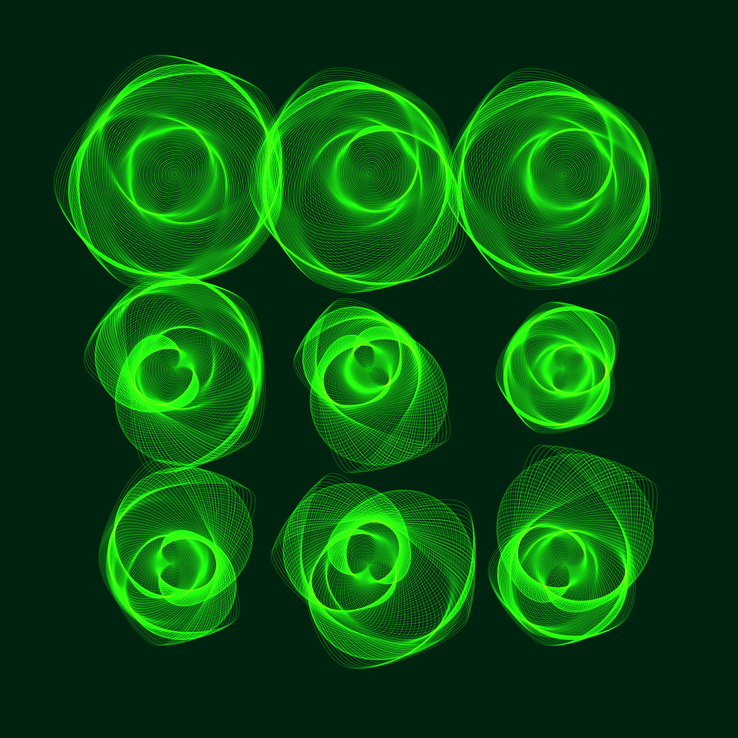 Art Blocks - Art Blocks v2 - Flowers #817 - NFT # 116000817