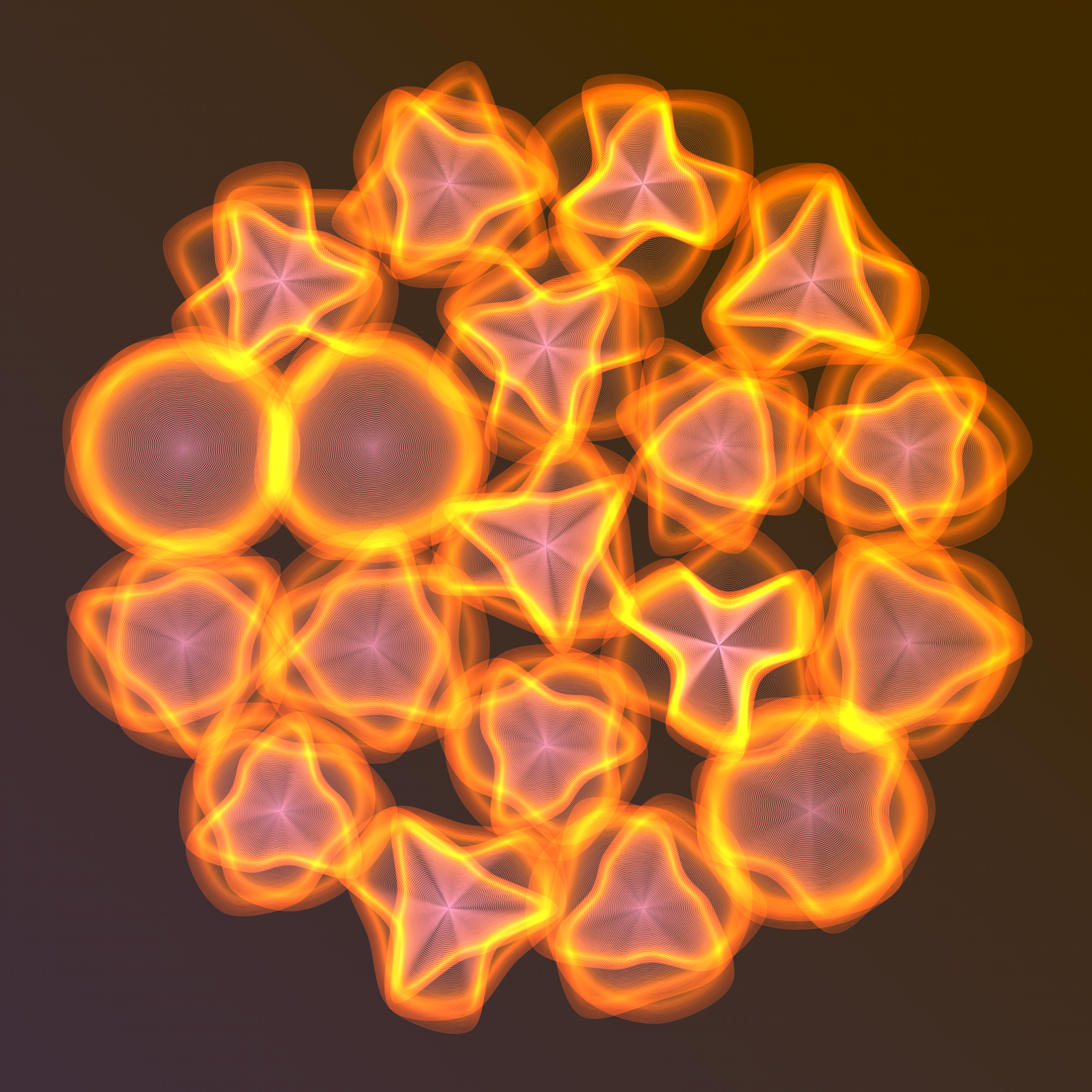 Art Blocks - Art Blocks v2 - Flowers #822 - NFT # 116000822