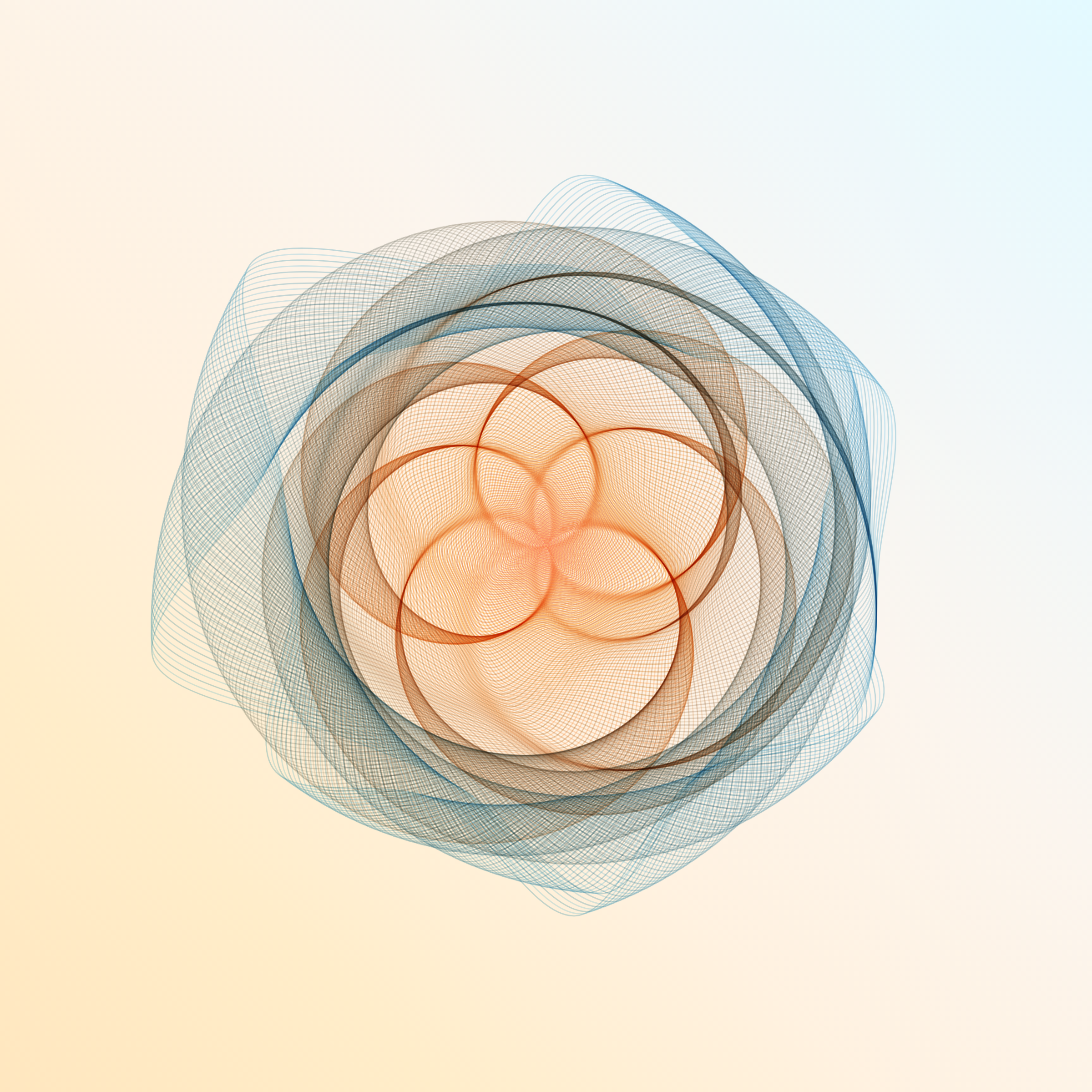 Art Blocks - Art Blocks v2 - Flowers #824 - NFT # 116000824