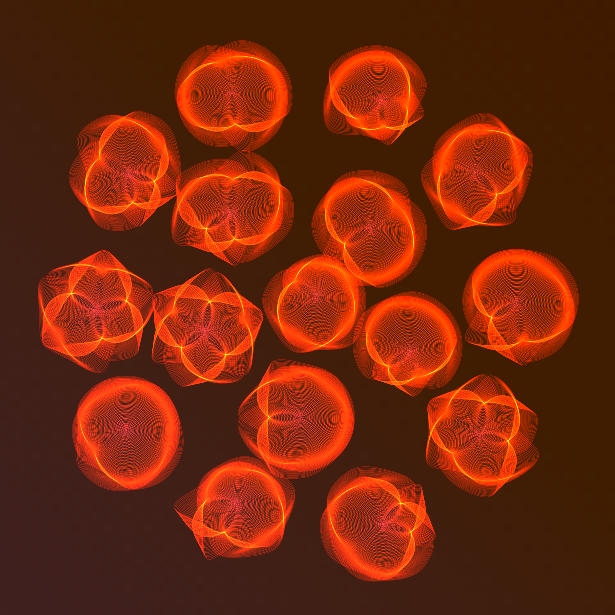 Art Blocks - Art Blocks v2 - Flowers #831 - NFT # 116000831