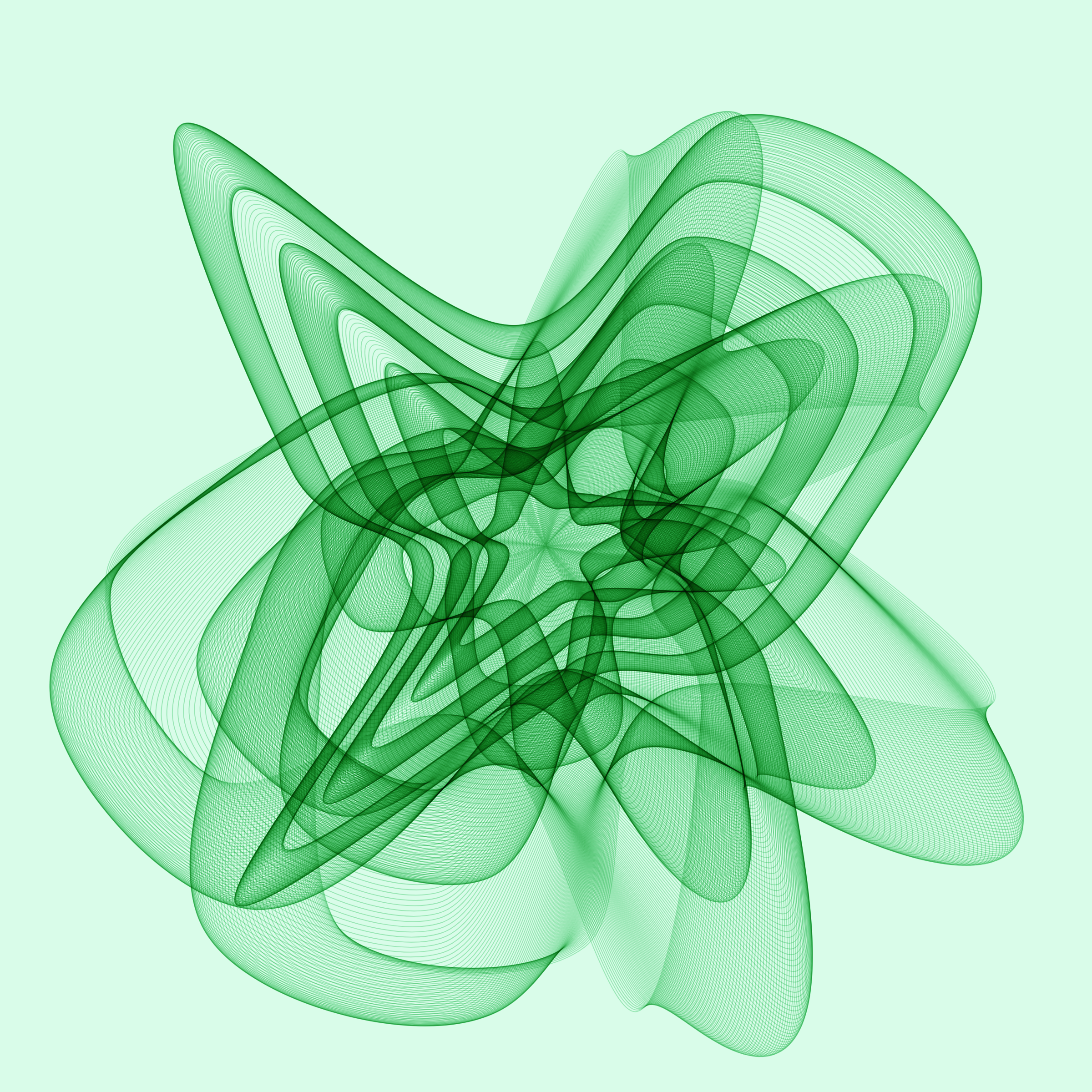 Art Blocks - Art Blocks v2 - Flowers #838 - NFT # 116000838