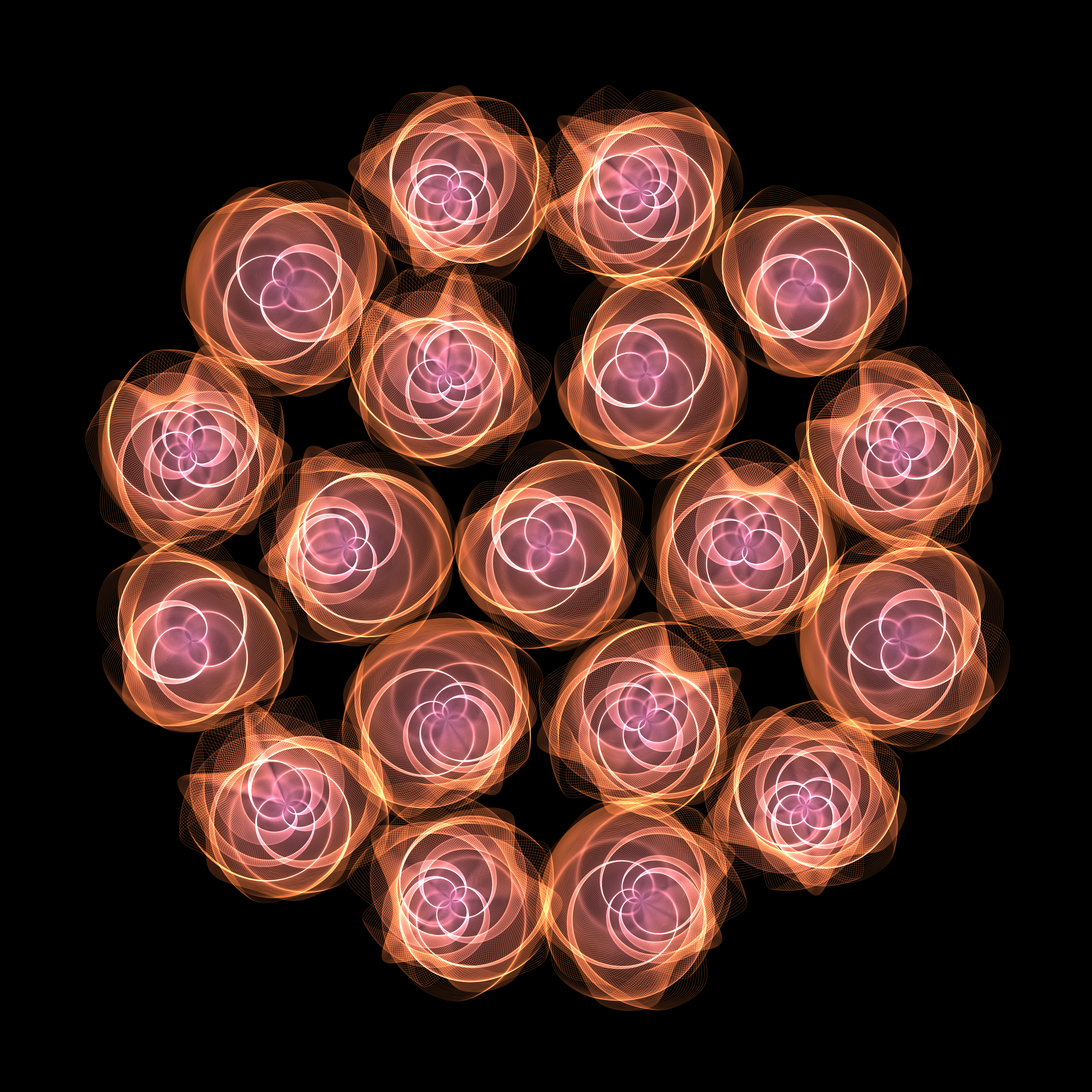 Art Blocks - Art Blocks v2 - Flowers #839 - NFT # 116000839