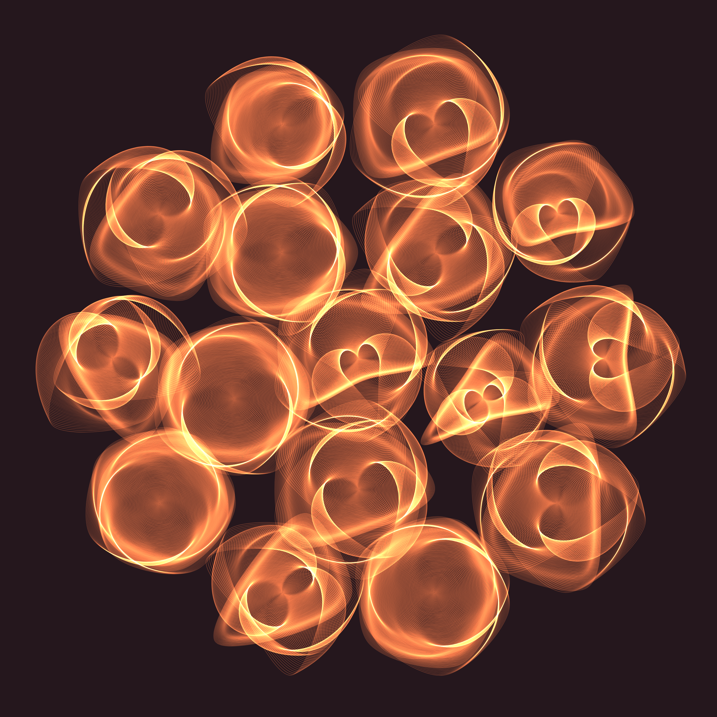 Art Blocks - Art Blocks v2 - Flowers #840 - NFT # 116000840