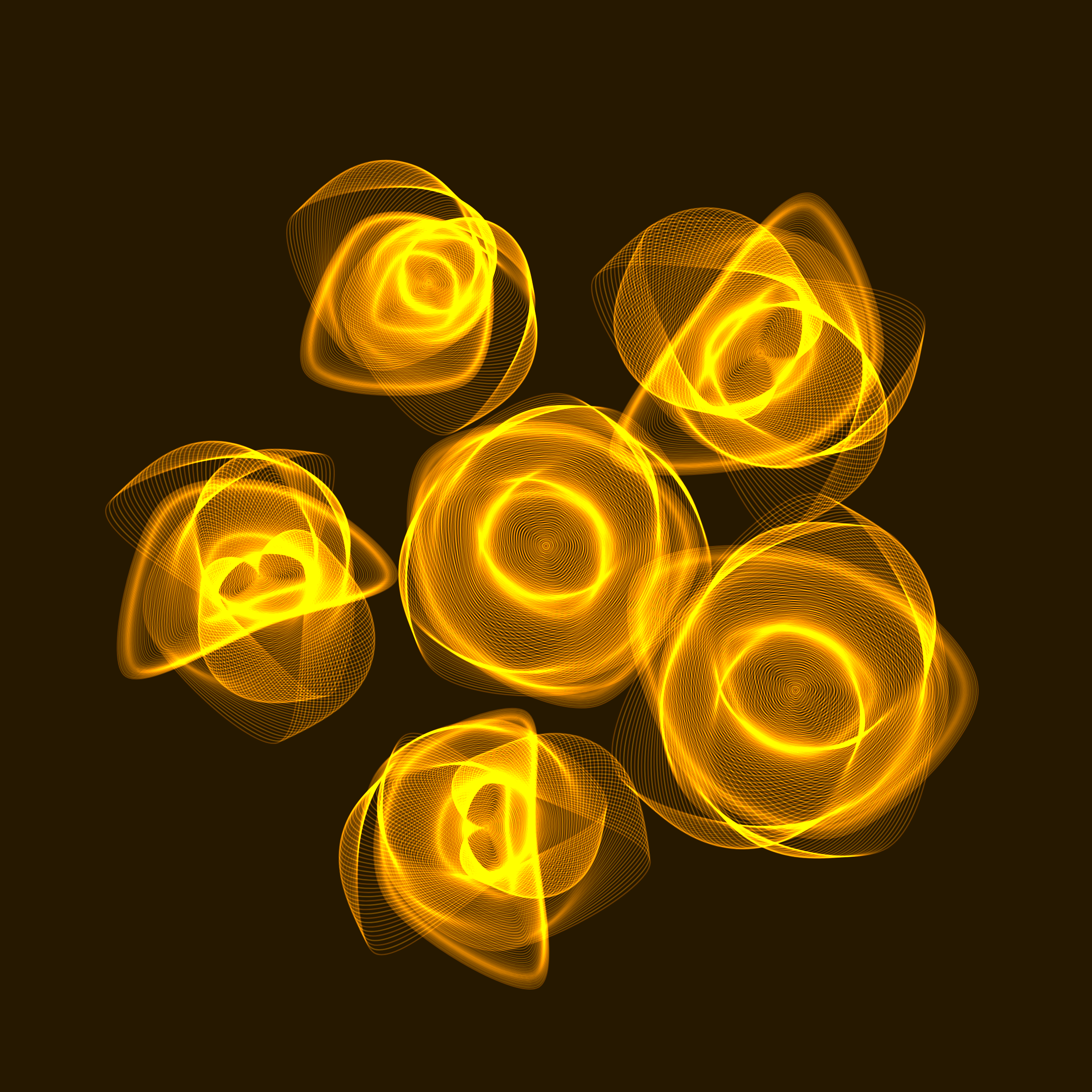 Art Blocks - Art Blocks v2 - Flowers #843 - NFT # 116000843