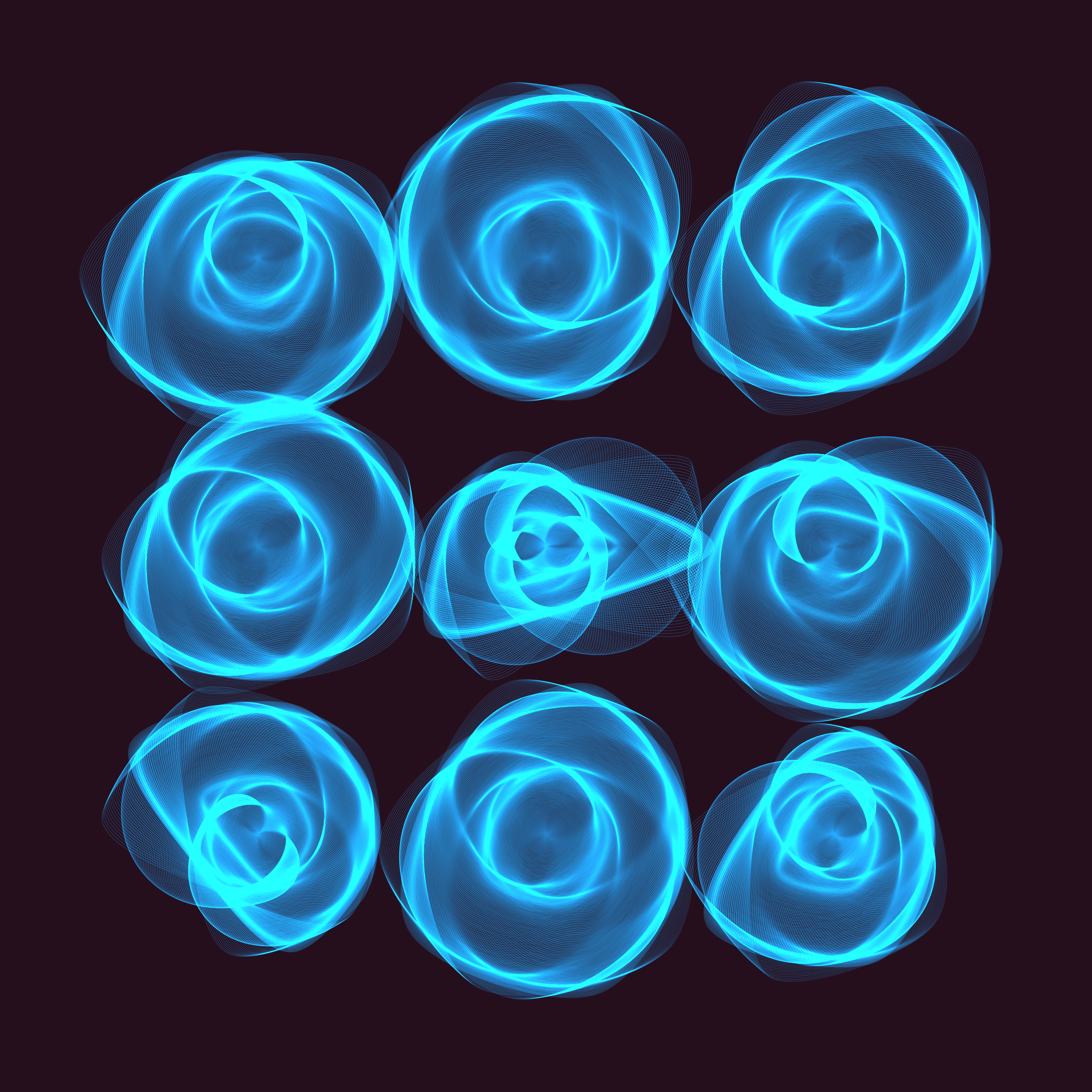 Art Blocks - Art Blocks v2 - Flowers #846 - NFT # 116000846