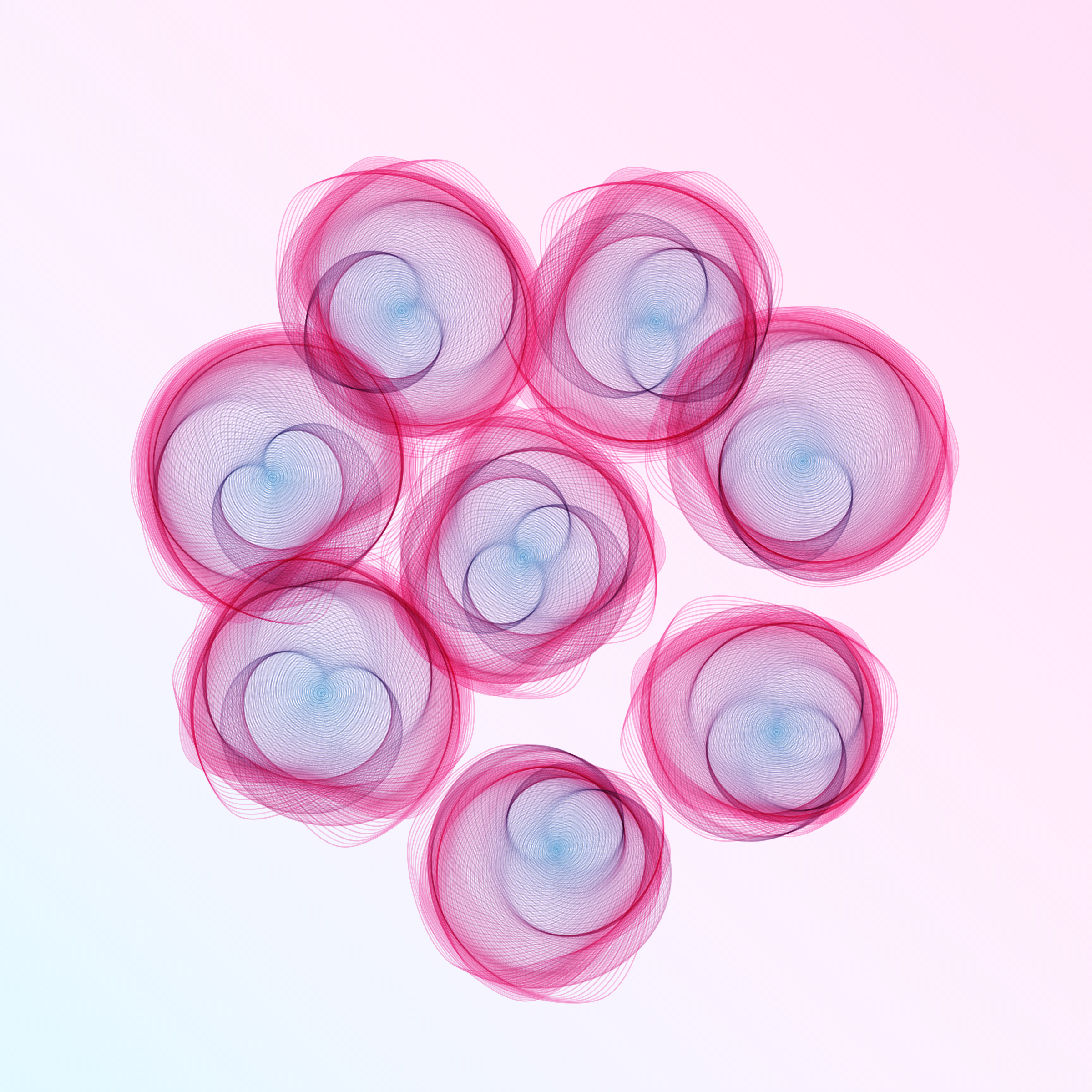 Art Blocks - Art Blocks v2 - Flowers #848 - NFT # 116000848