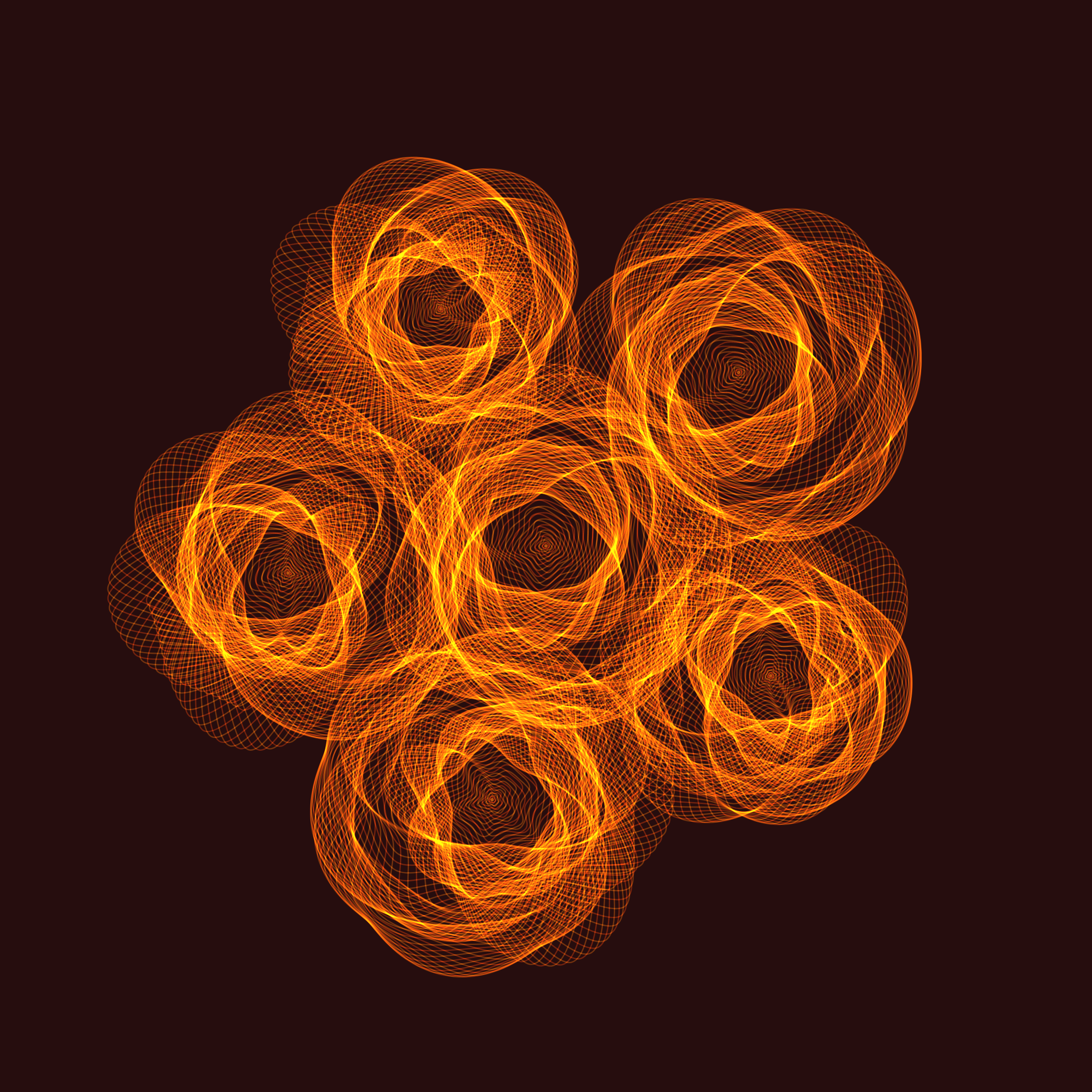 Art Blocks - Art Blocks v2 - Flowers #854 - NFT # 116000854