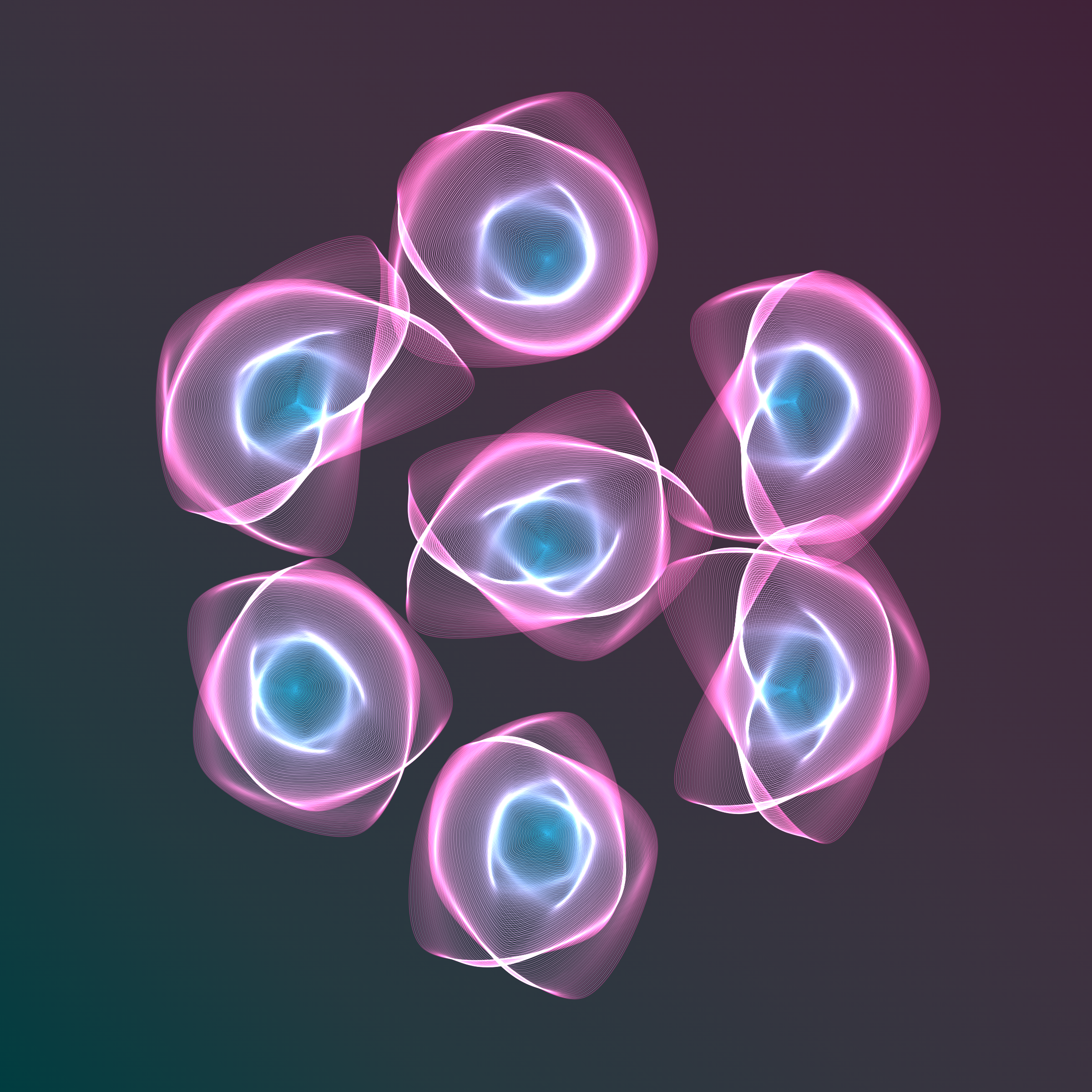 Art Blocks - Art Blocks v2 - Flowers #855 - NFT # 116000855