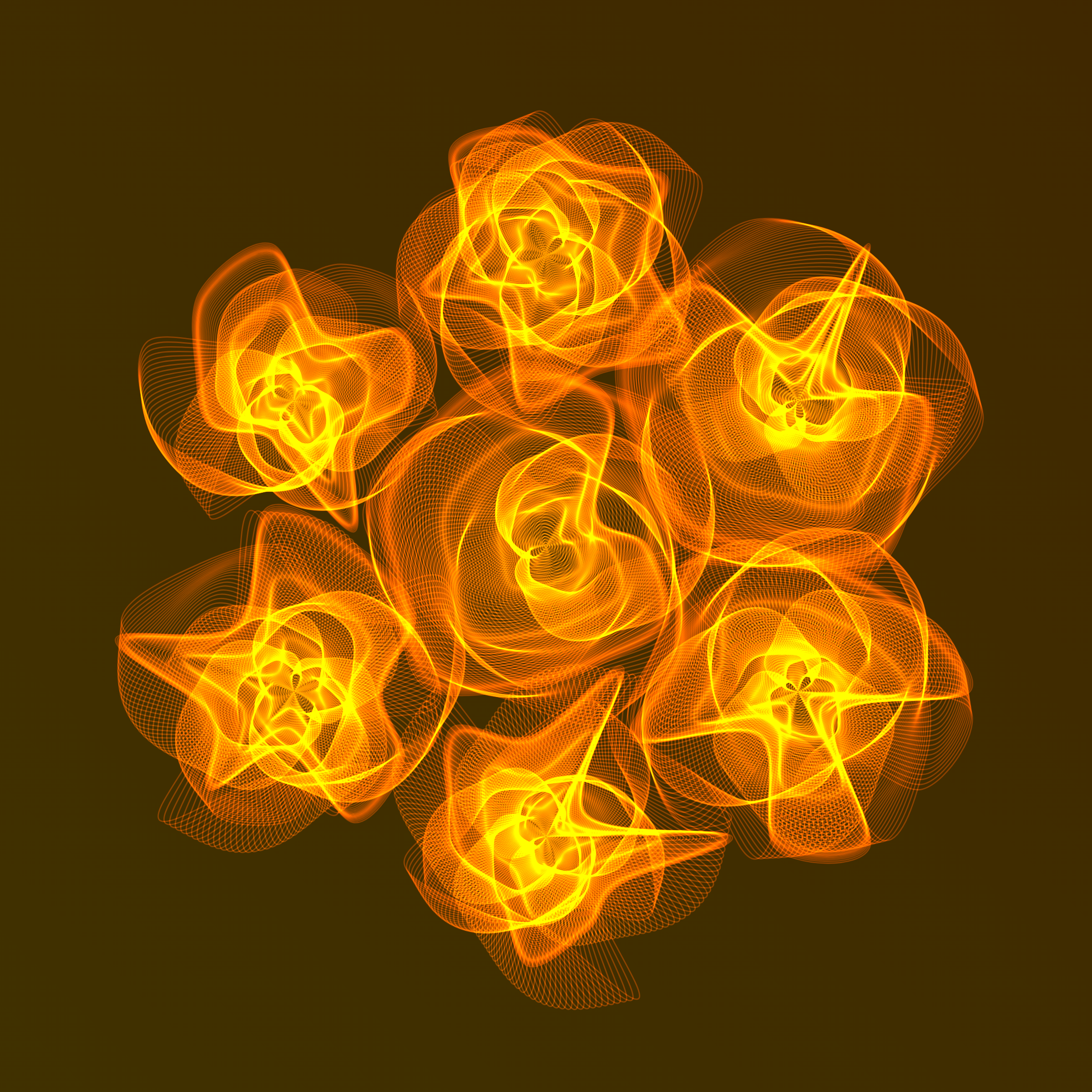 Art Blocks - Art Blocks v2 - Flowers #859 - NFT # 116000859