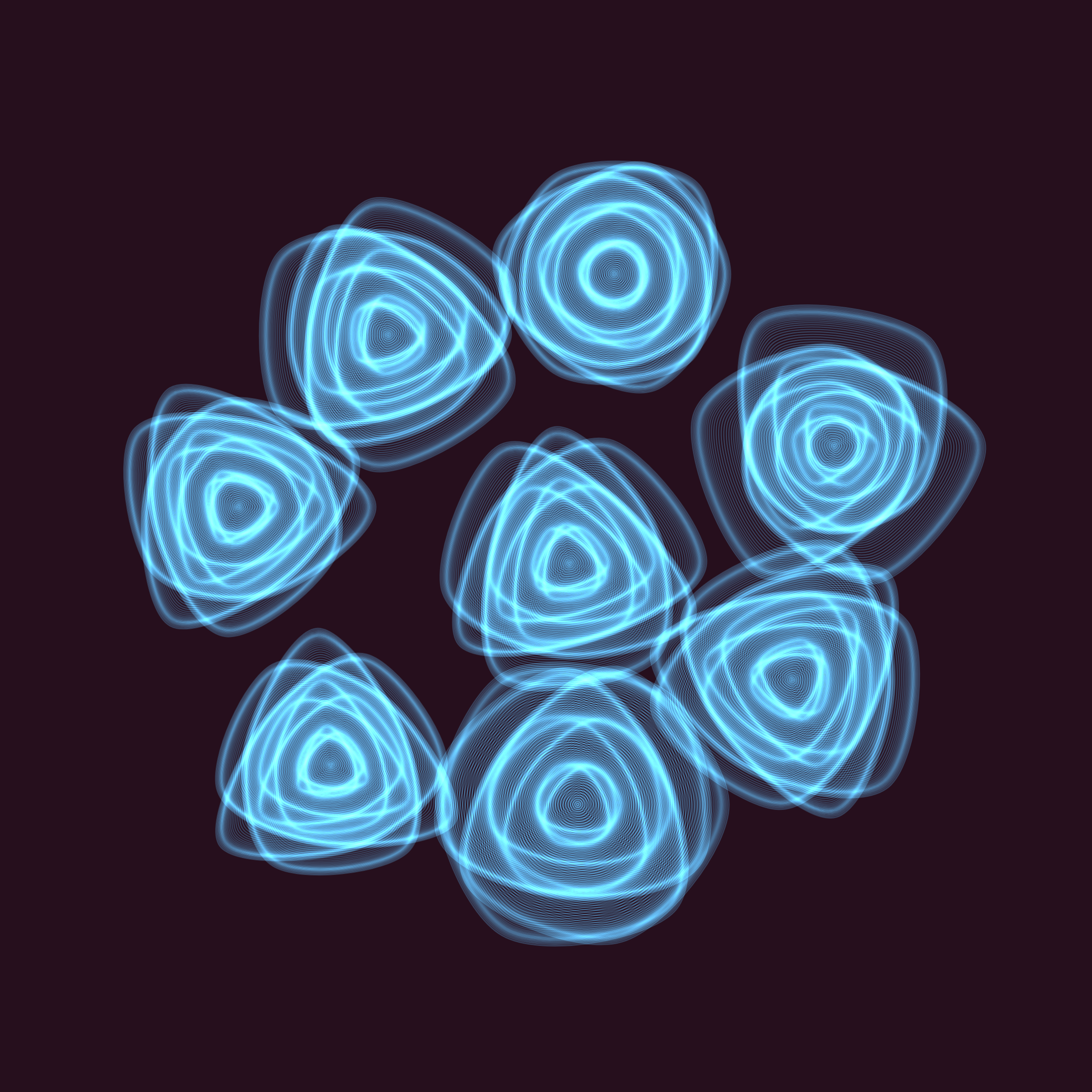 Art Blocks - Art Blocks v2 - Flowers #860 - NFT # 116000860