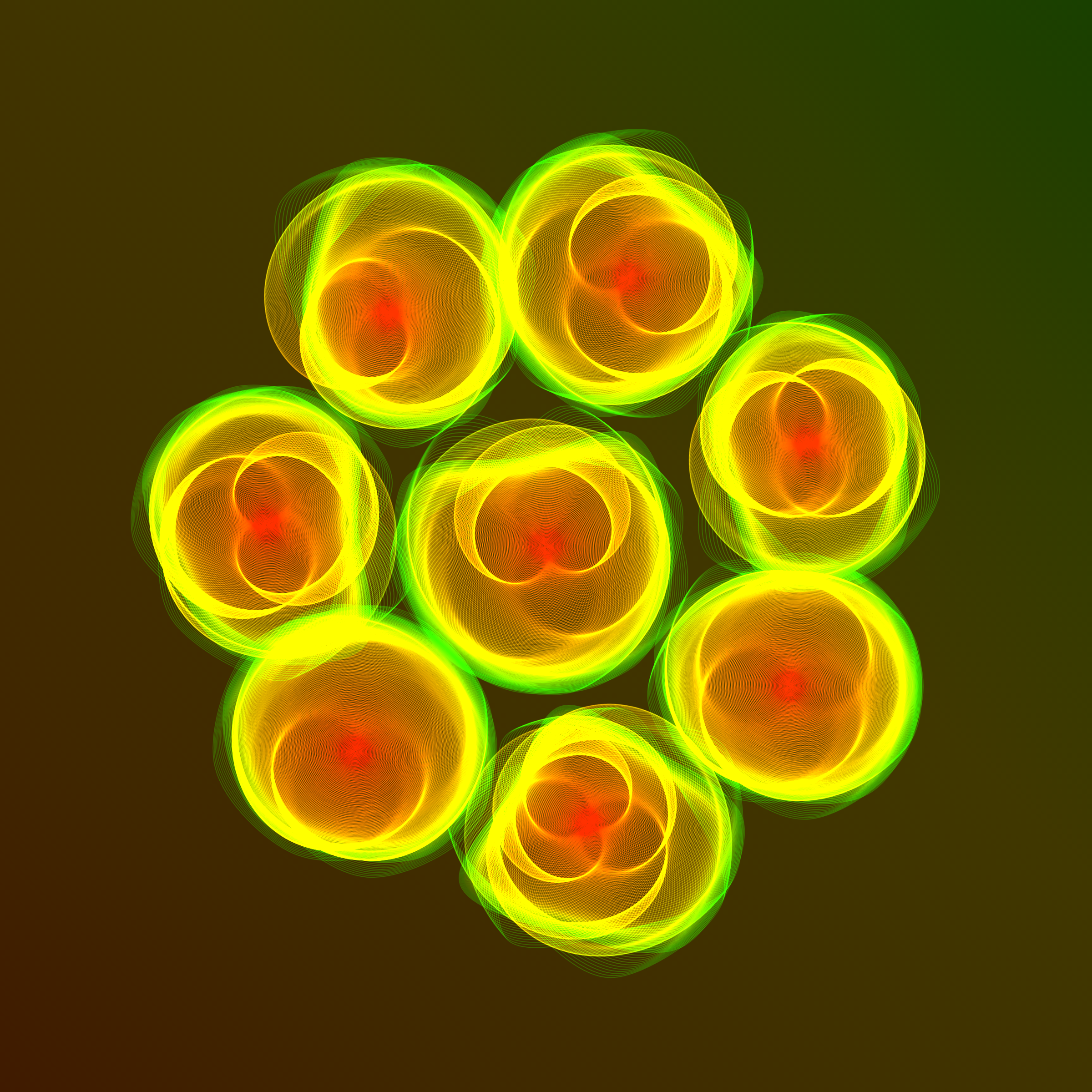 Art Blocks - Art Blocks v2 - Flowers #867 - NFT # 116000867