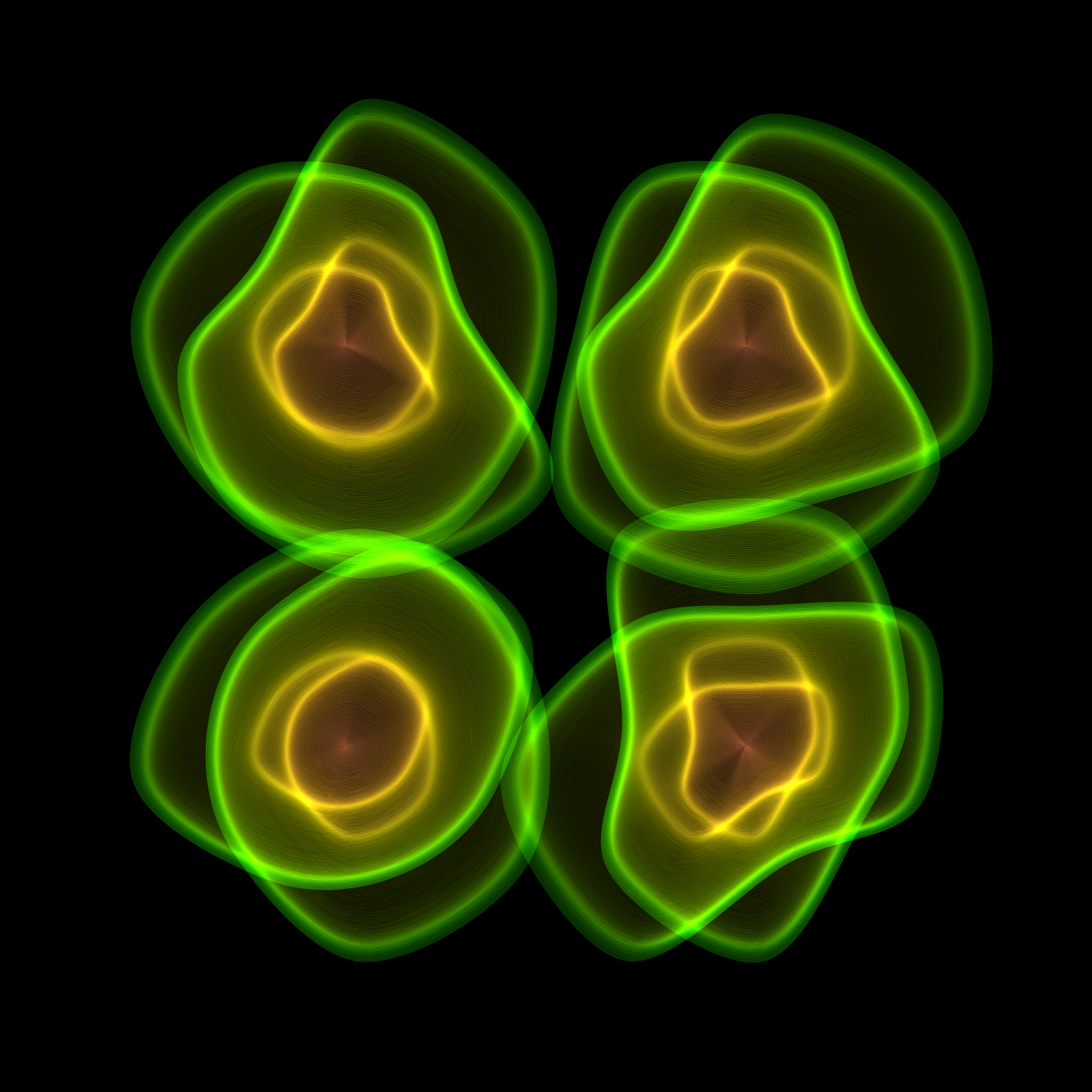 Art Blocks - Art Blocks v2 - Flowers #870 - NFT # 116000870