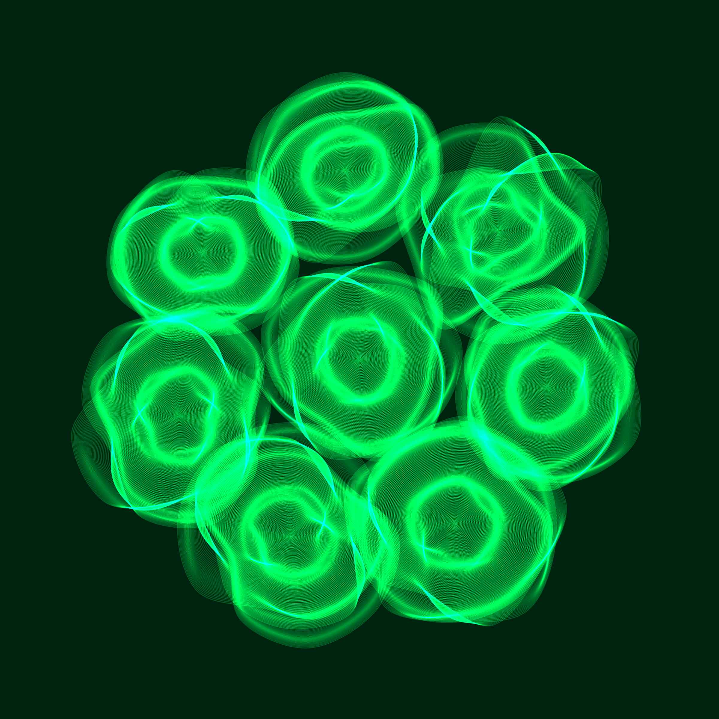 Art Blocks - Art Blocks v2 - Flowers #872 - NFT # 116000872