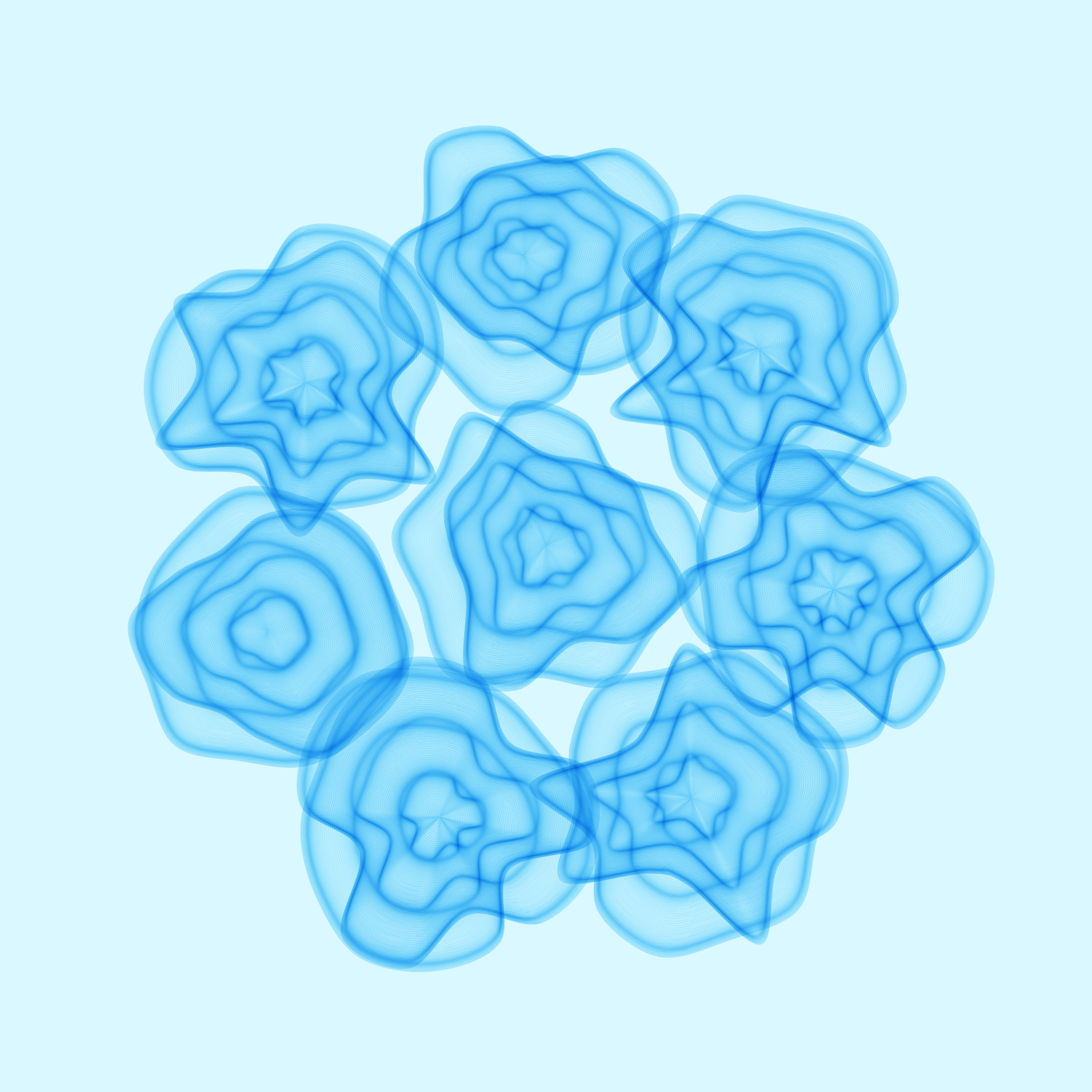 Art Blocks - Art Blocks v2 - Flowers #873 - NFT # 116000873