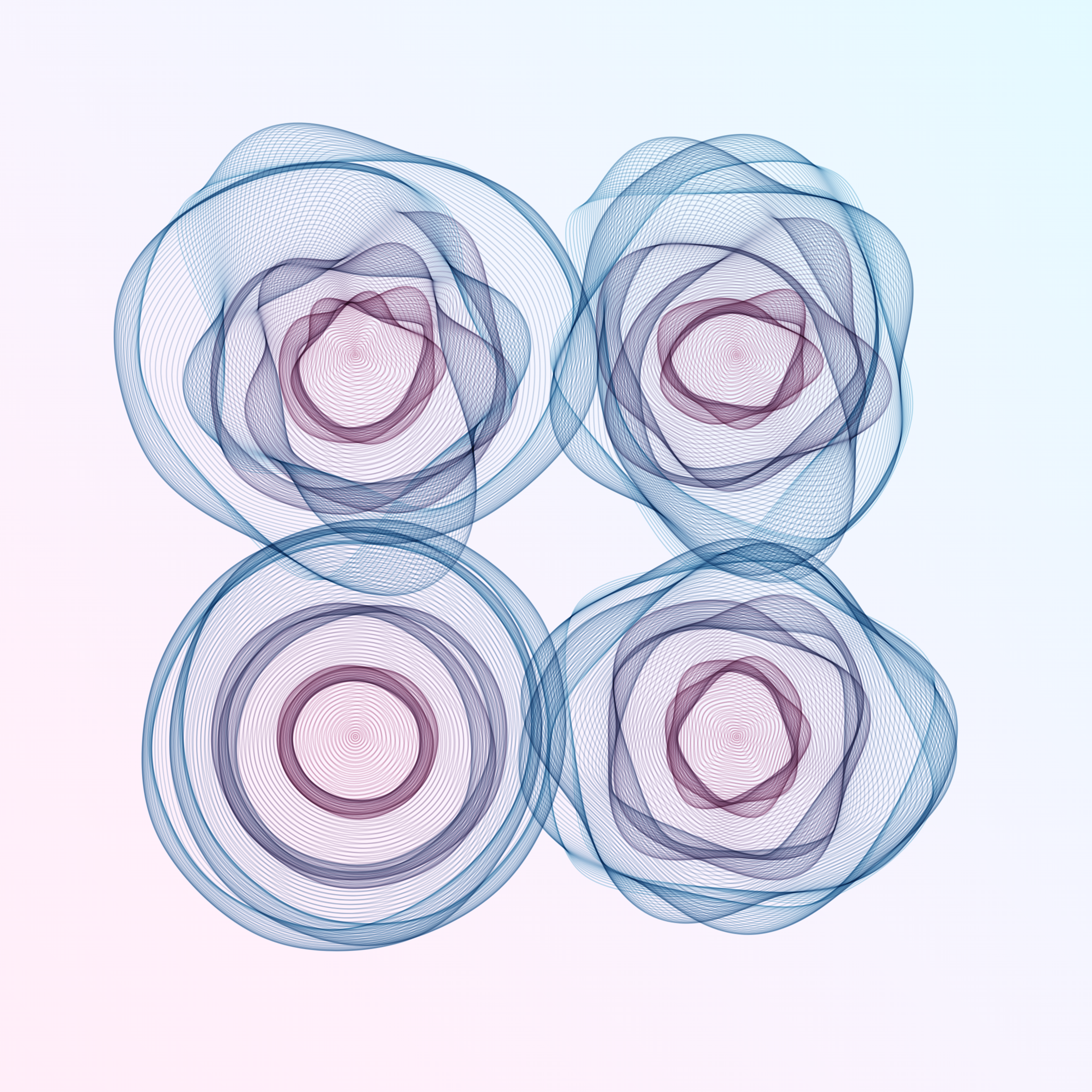 Art Blocks - Art Blocks v2 - Flowers #877 - NFT # 116000877