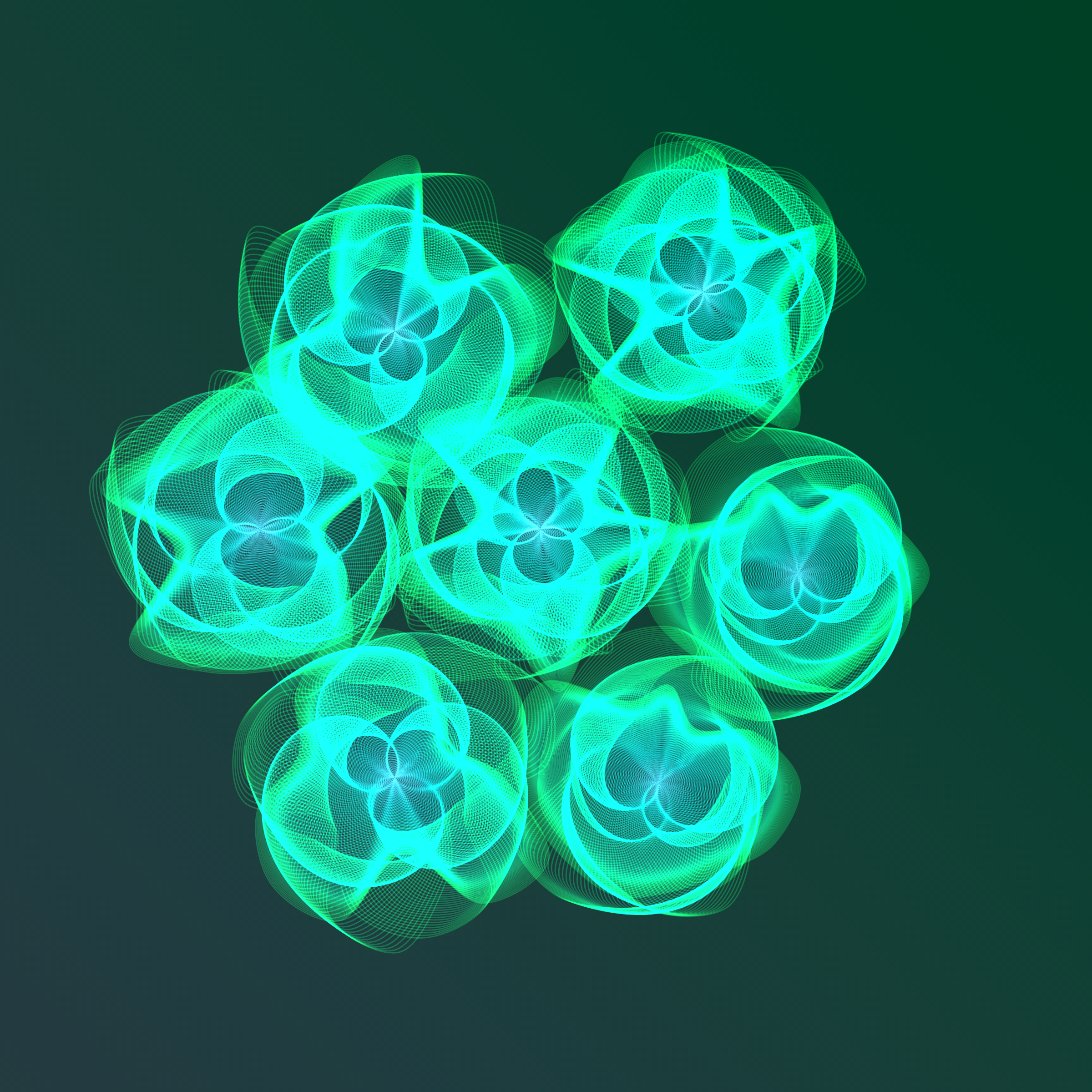 Art Blocks - Art Blocks v2 - Flowers #895 - NFT # 116000895