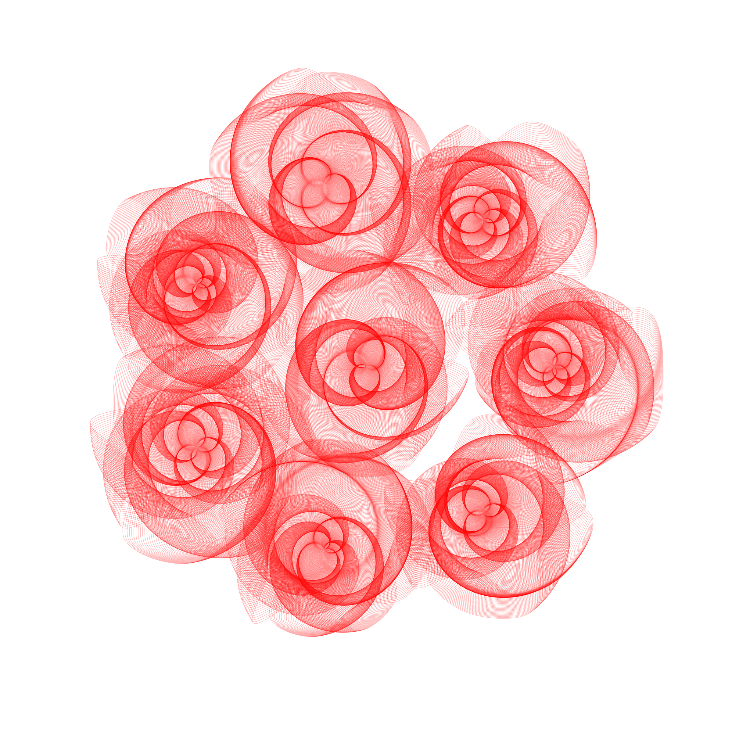 Art Blocks - Art Blocks v2 - Flowers #933 - NFT # 116000933