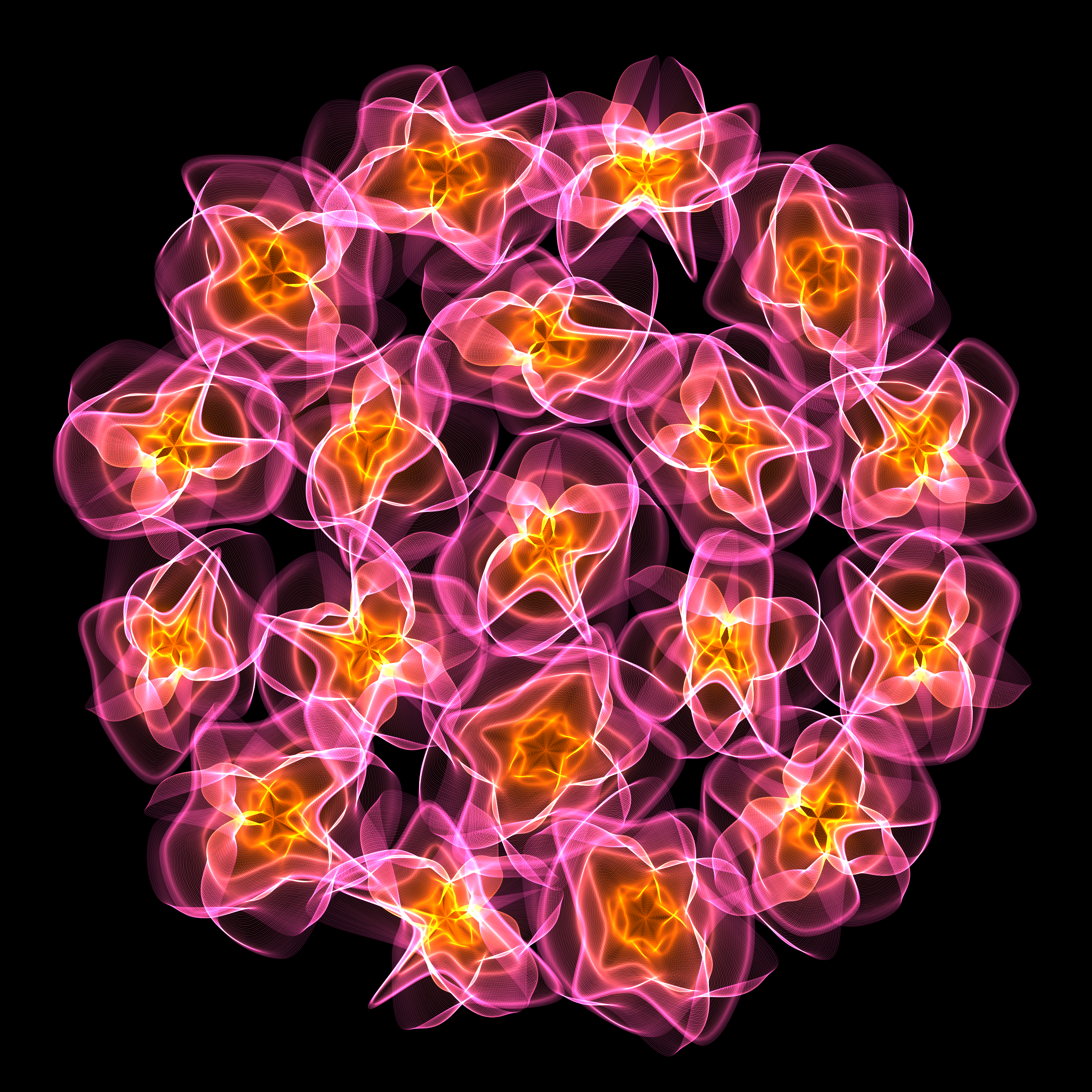 Art Blocks - Art Blocks v2 - Flowers #939 - NFT # 116000939