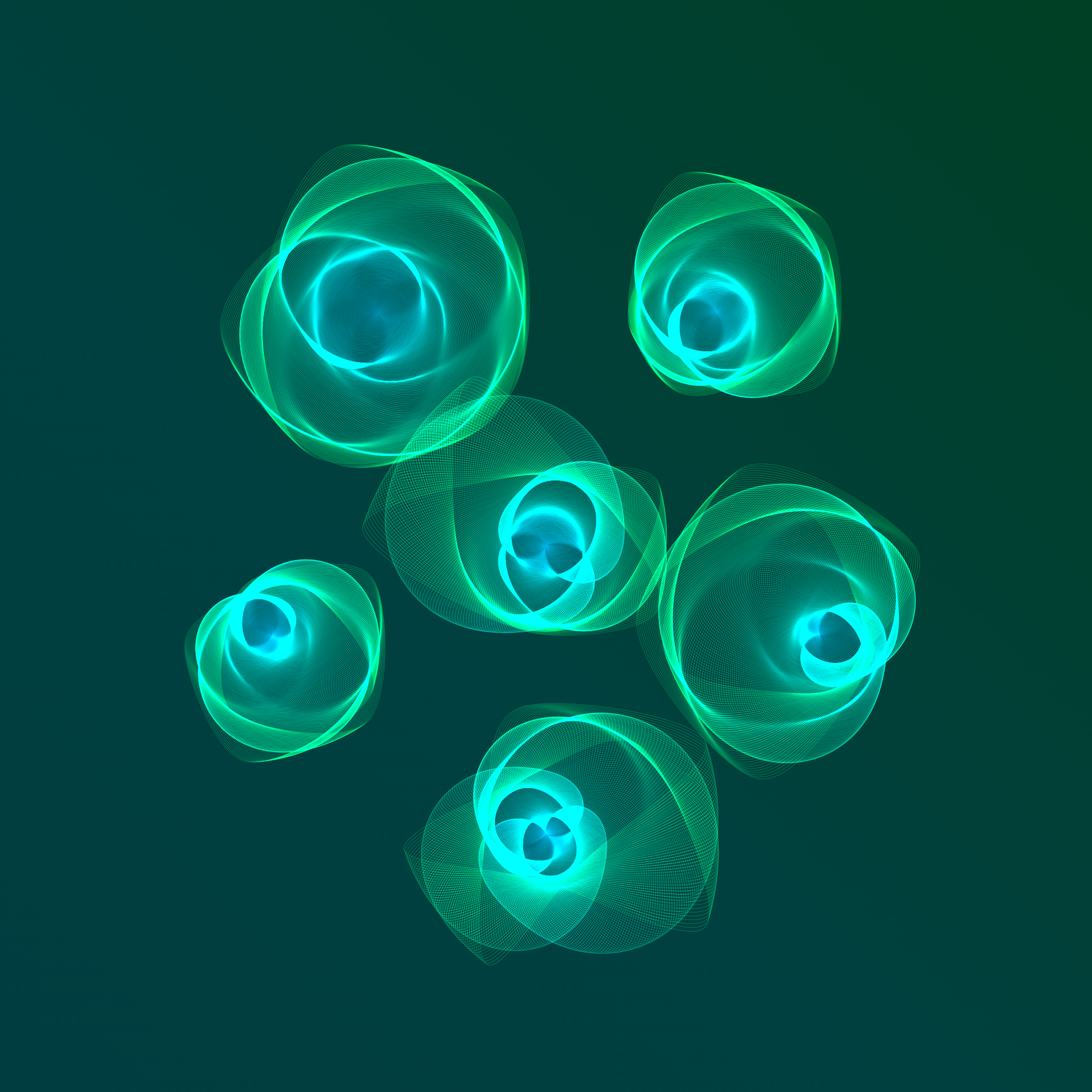 Art Blocks - Art Blocks v2 - Flowers #942 - NFT # 116000942